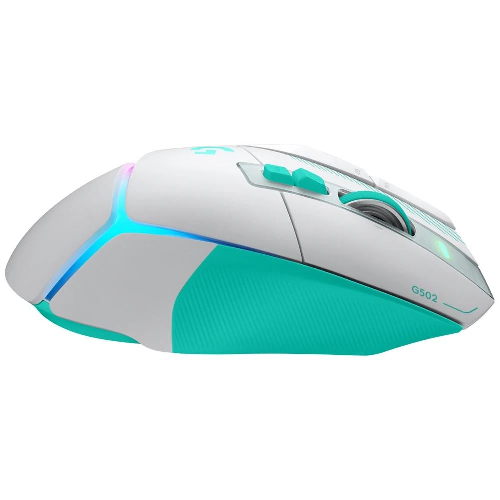 Logitech G502X Wireless Gaming Mouse White/Blue - Kmart