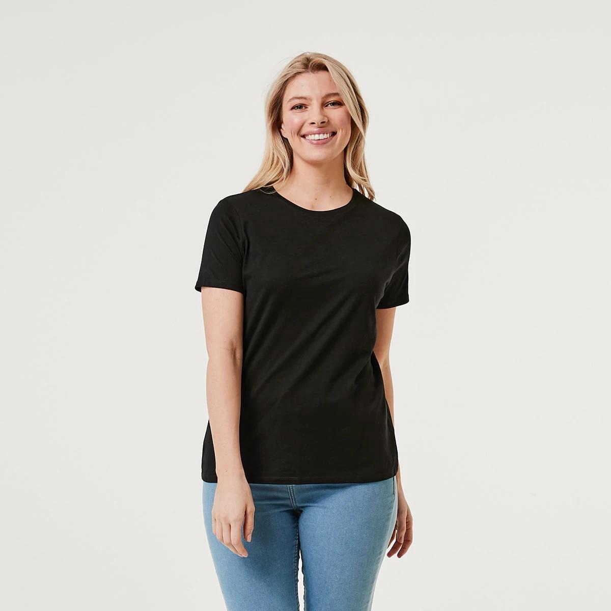 1 Basic T-shirt BLACK, 1 of 4