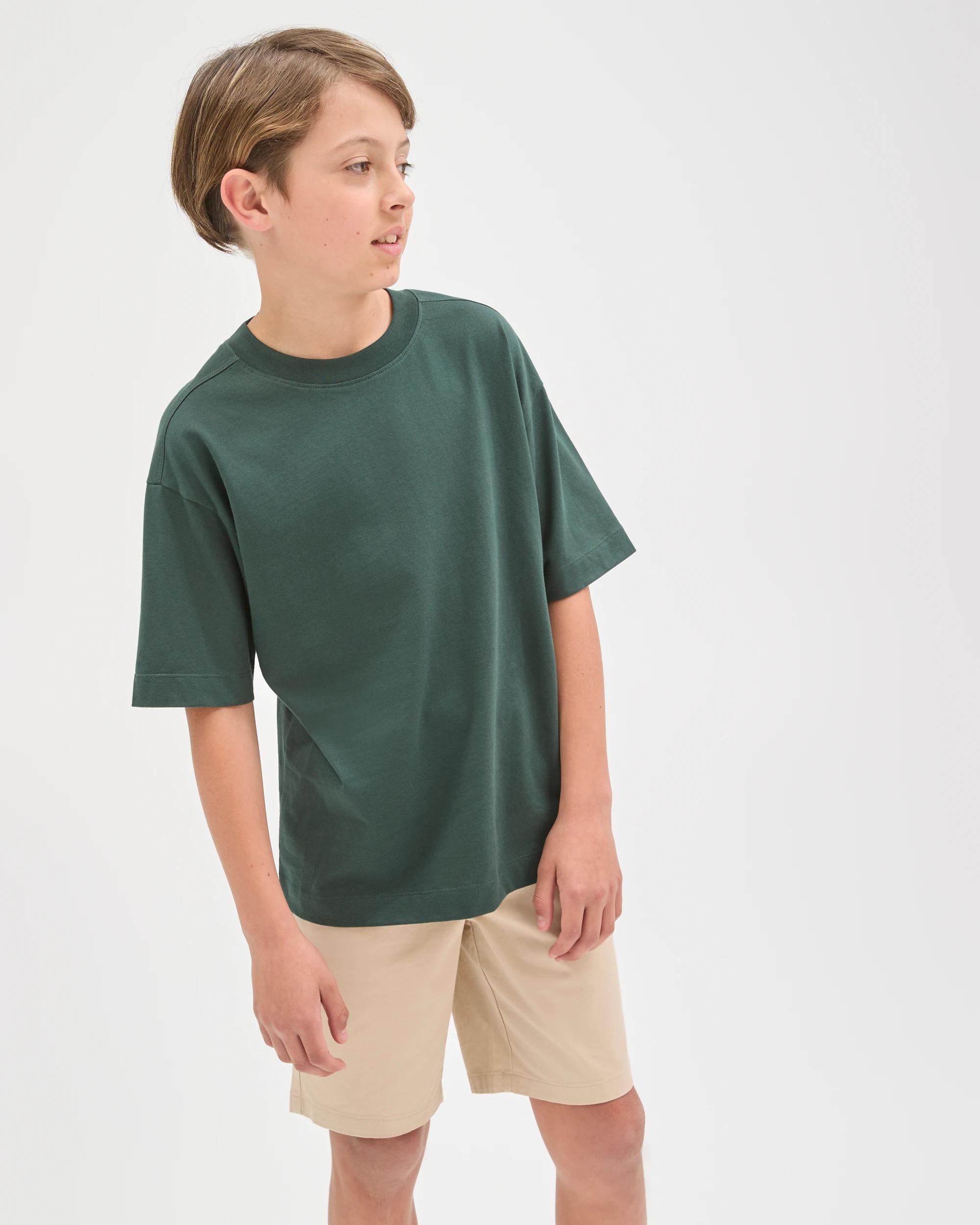 2 Target Kids Cotton Chino Shorts TAN, 2 of 7