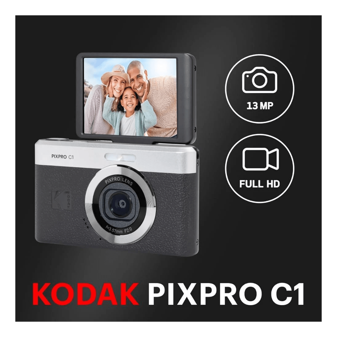 7 Kodak Pixpro C1 Digital Compact Camera, 7 of 10