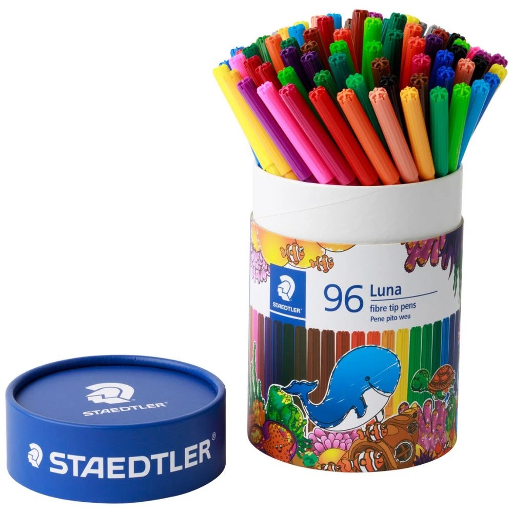 2 Staedtler Luna Fibre-Tip Pens 96 Pack, 2 of 2