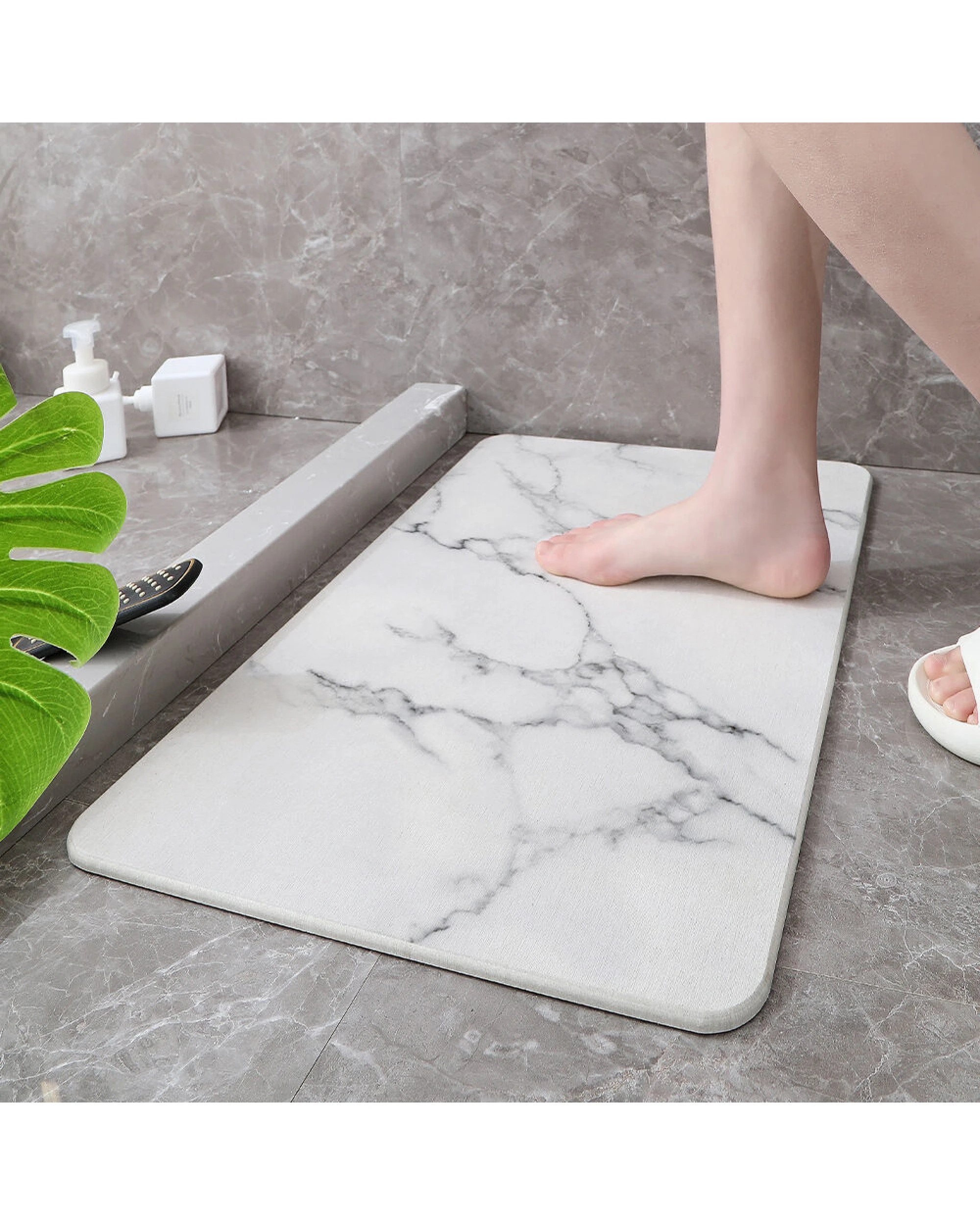 2 BR Home Diatomite Bath Mat with Anti-Slip Surface, 2 of 4