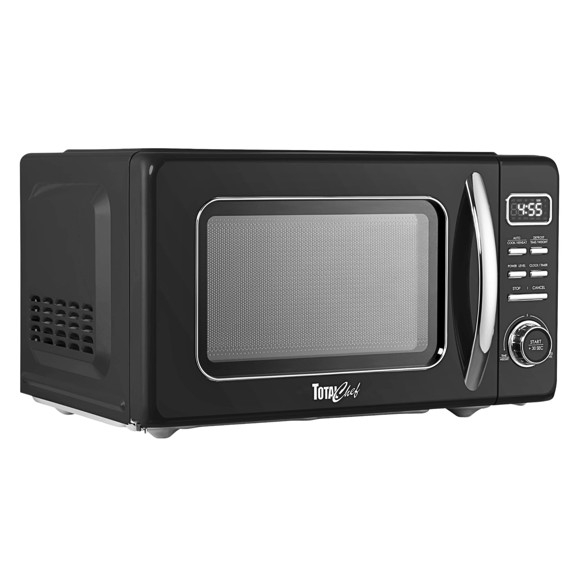 4 Total Chef Retro Microwave Oven 25L - Black, 4 of 9