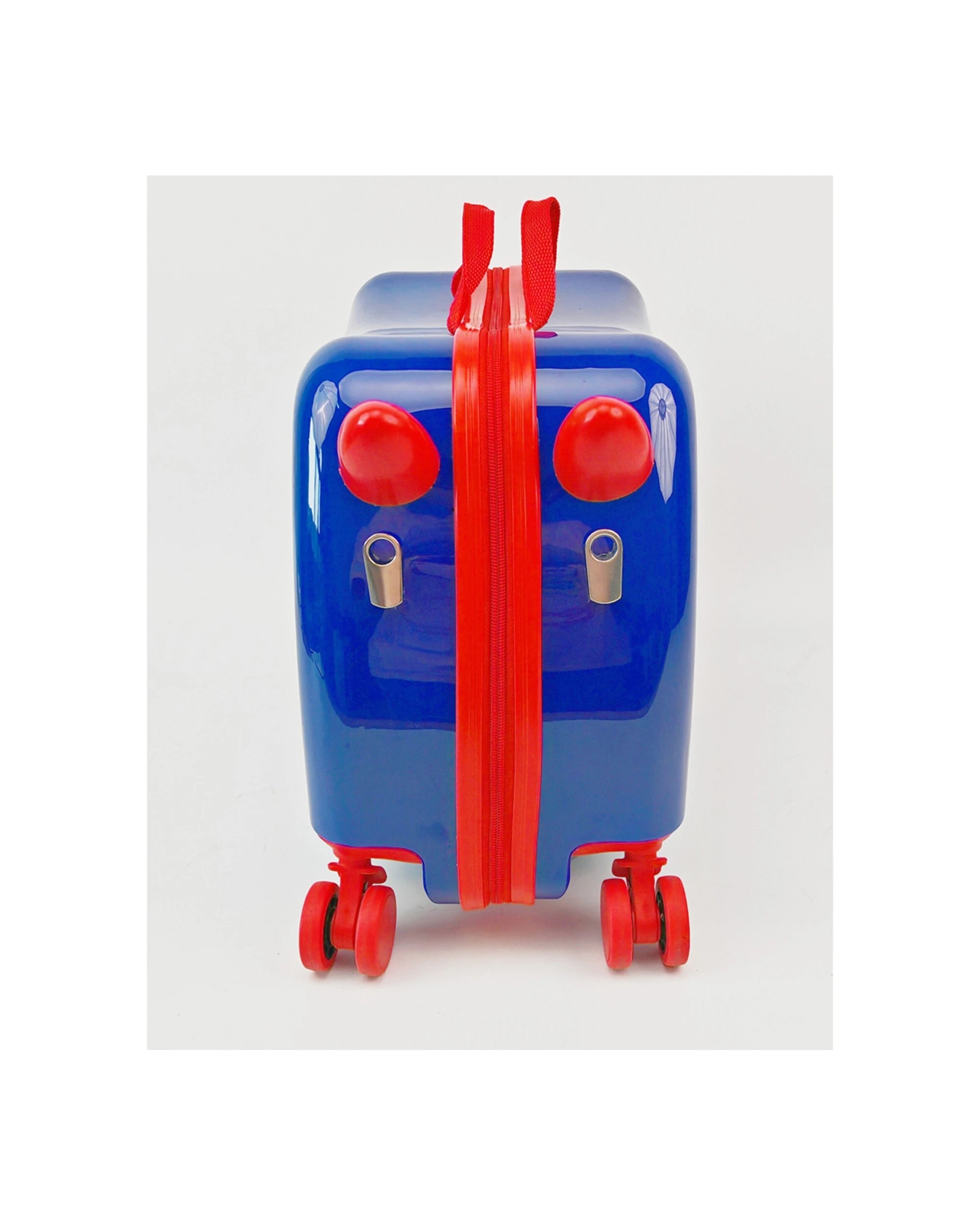 3 Marvel Spiderman Ride-On Trolley Case Kids Onboard Luggage 50 x 30 x 20 cm - Blue, 3 of 4