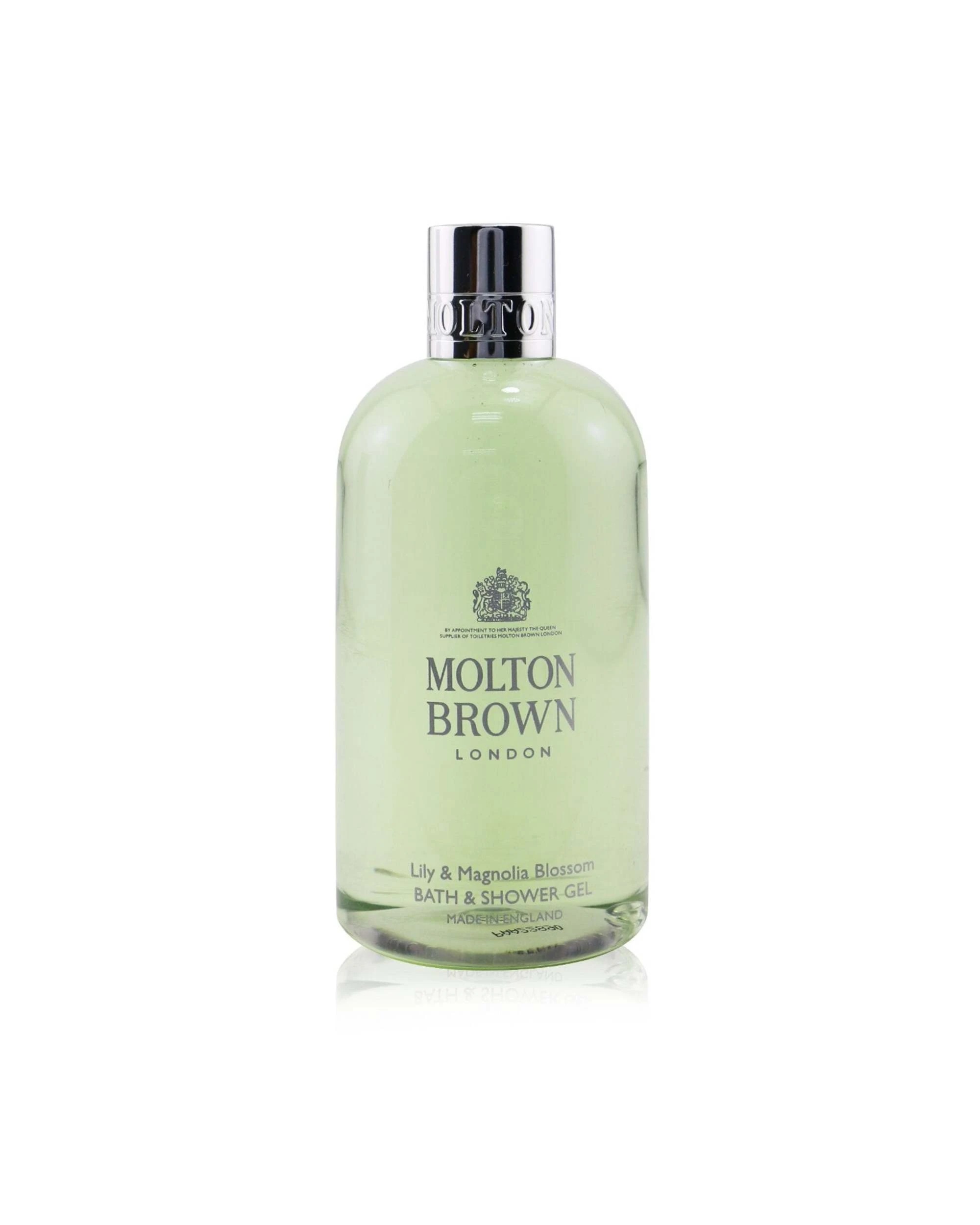 1 Molton Brown Lily & Magnolia Blossom Bath & Shower Gel  300ml/10oz, 1 of 3