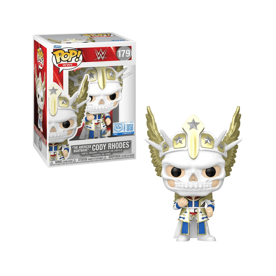 1 Funko WWE Wrestlemania Cody Rhodes Masked The American Nightmare Funko POP! Vinyl, 1 of 3