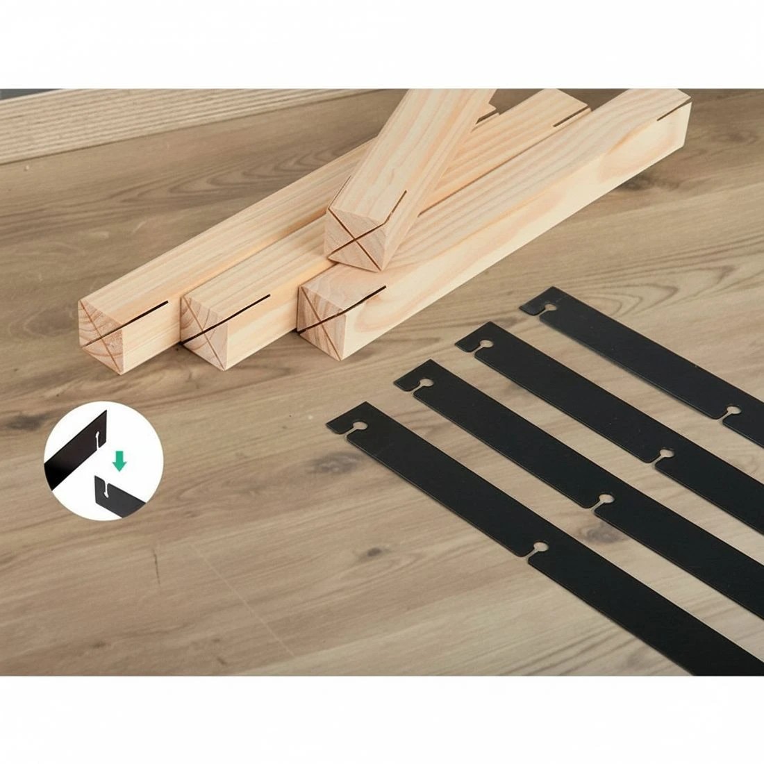 7 Artiss Wine Rack 12 Bottle - Brown, 7 of 7