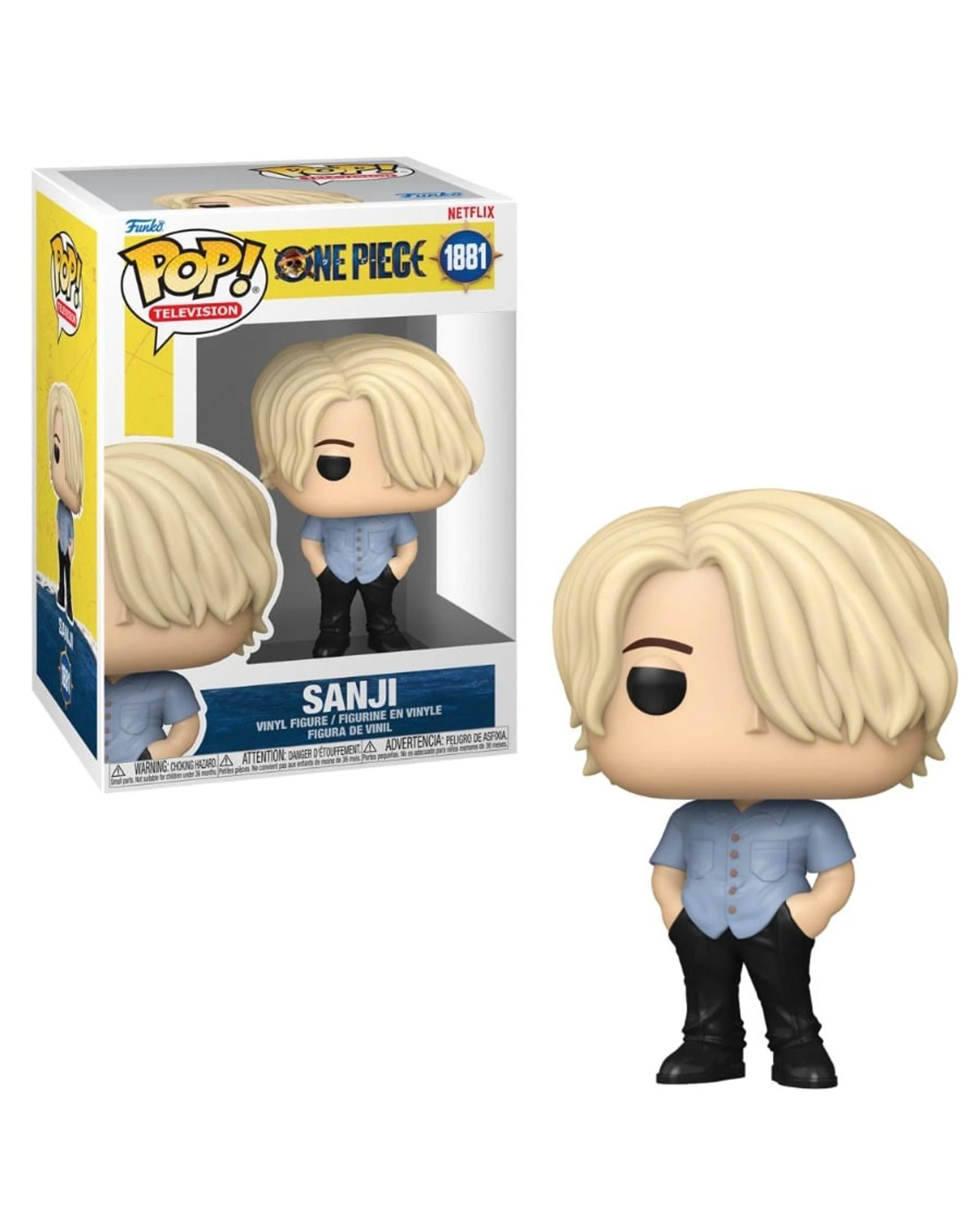 1 One Piece Netflix Sanji Funko POP! Vinyl, 1 of 1
