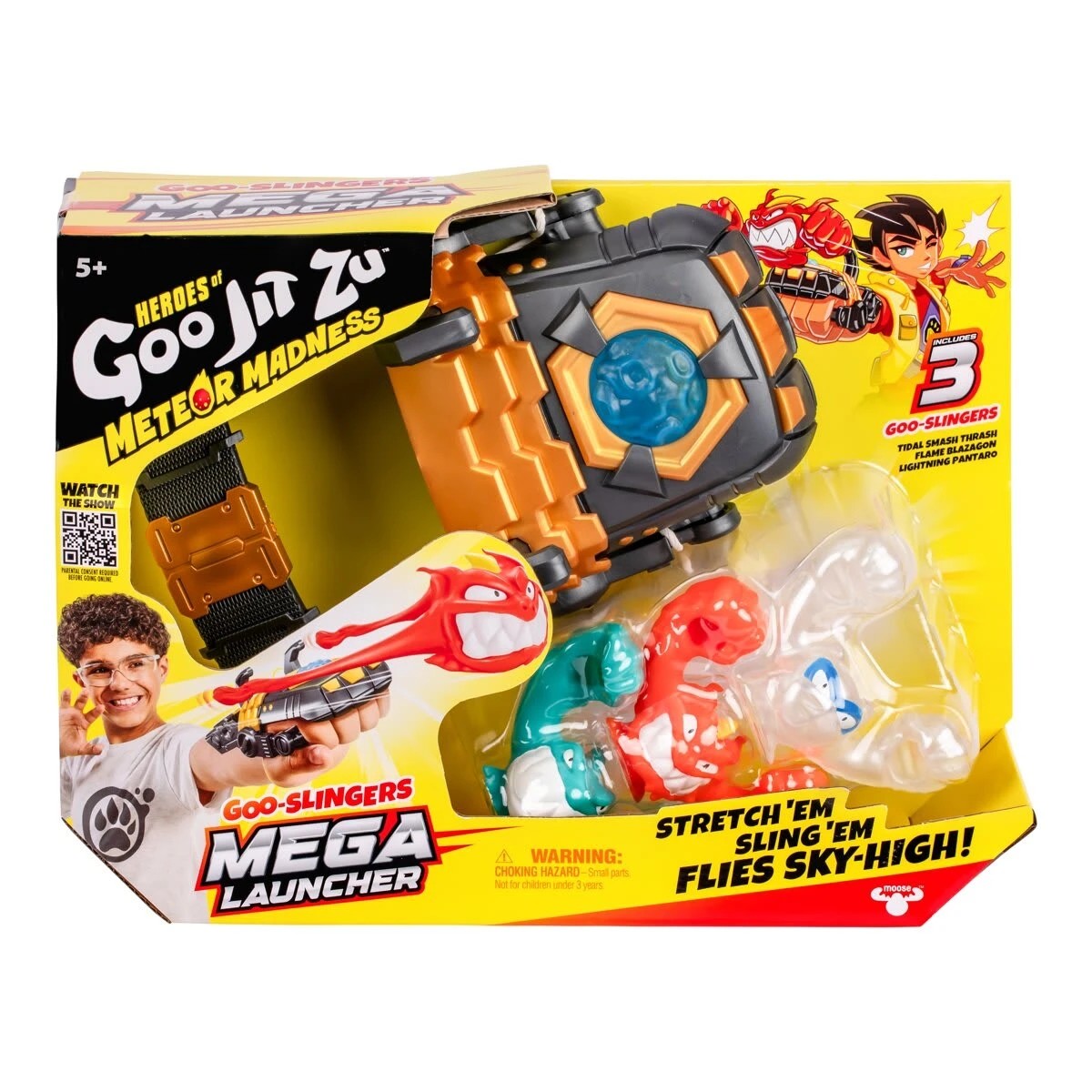 1 Heroes of Goo Jit Zu Meteor Madness Goo Slingers Mega Launcher, 1 of 6