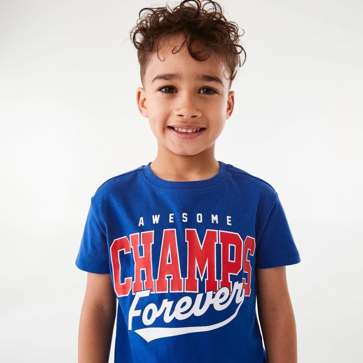 4 Chest Print T-shirt Bluawesom, 4 of 9