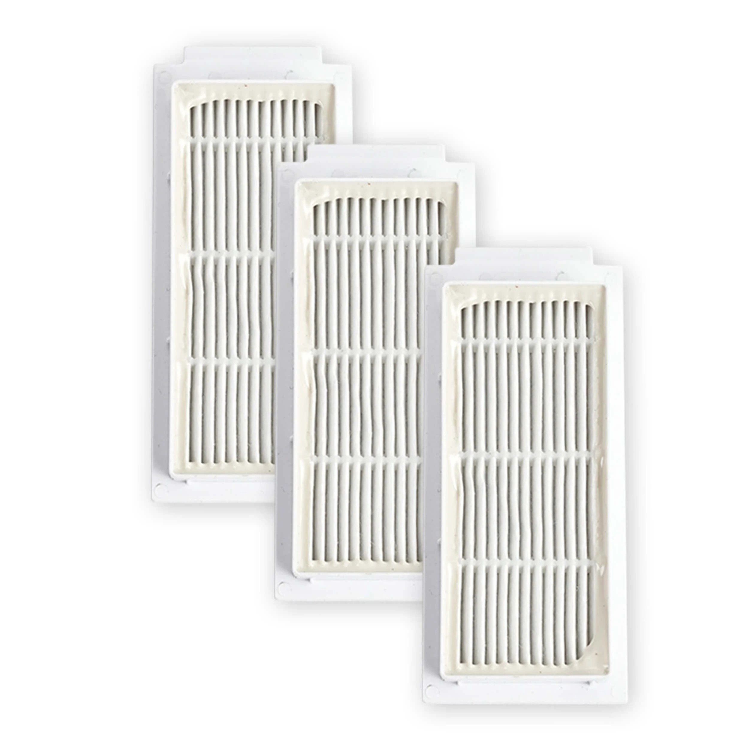 1 Hygieia 3pk Antibacterial Filters For ECOVACS DEEBOT T30 OMNI T30 PRO OMNI T30S Robots - White, 1 of 4
