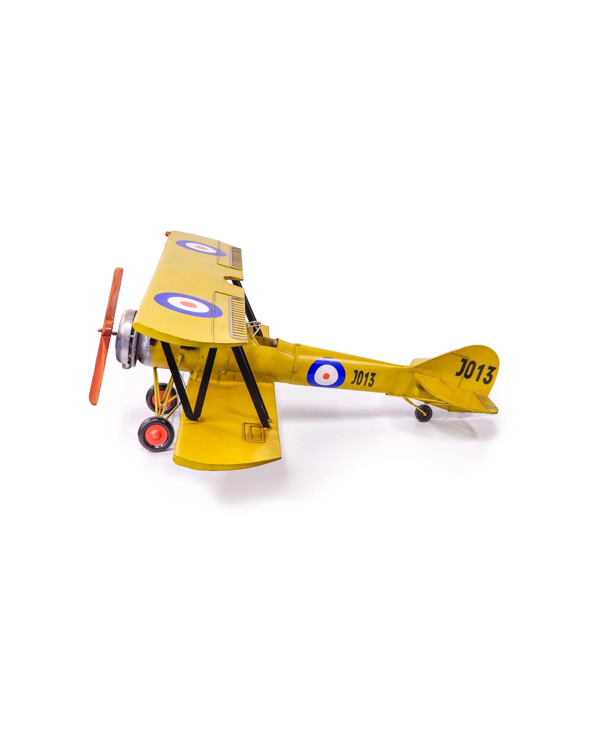 4 Boyle Metal Ornament Figurine EX Large The Arvo 621 Aircraft 96x94cm - Yellow, 4 of 5