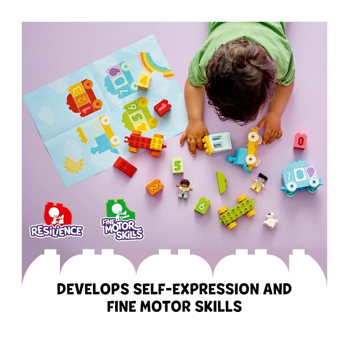 6 LEGO DUPLO Creative Play Number Train Learn To Count 10954, 6 of 11