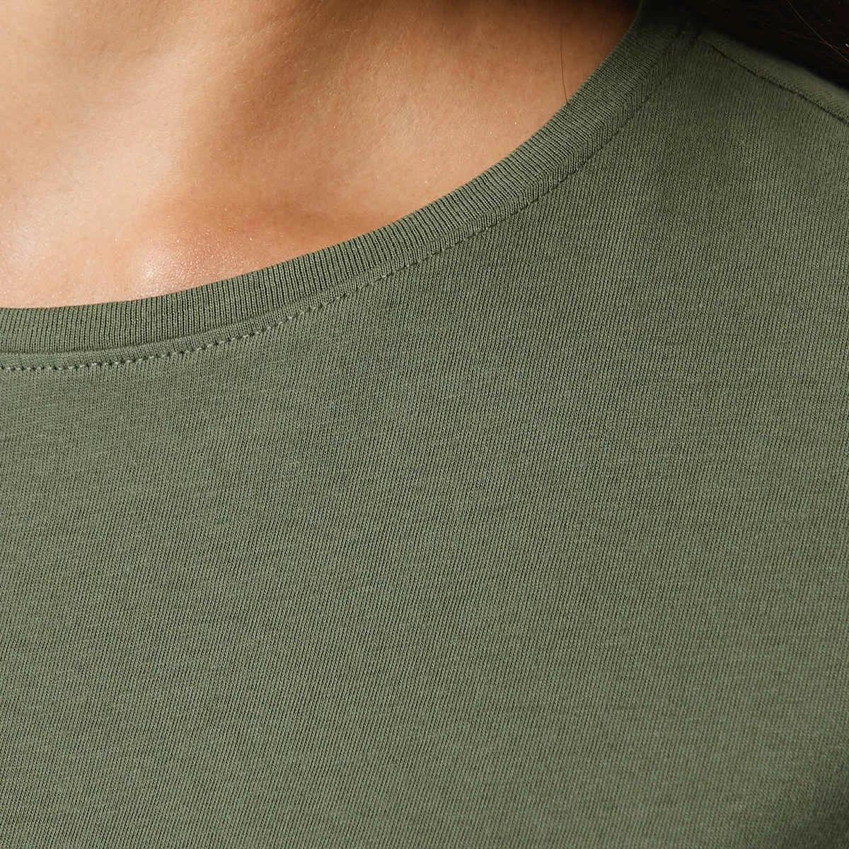5 Basic T-shirt PALE KHAKI, 5 of 5