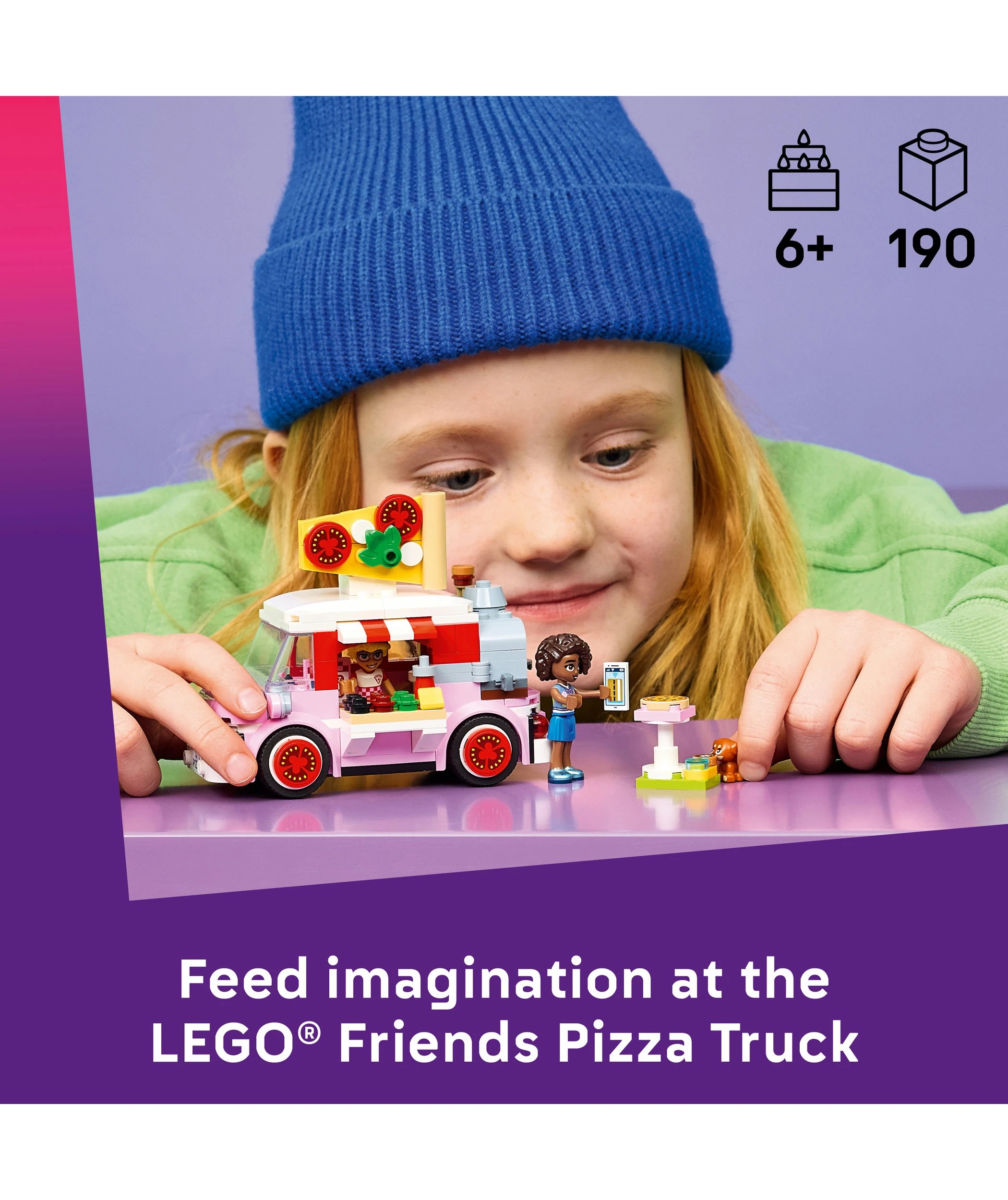 3 LEGO Friends Pizza Truck 42694, 3 of 9