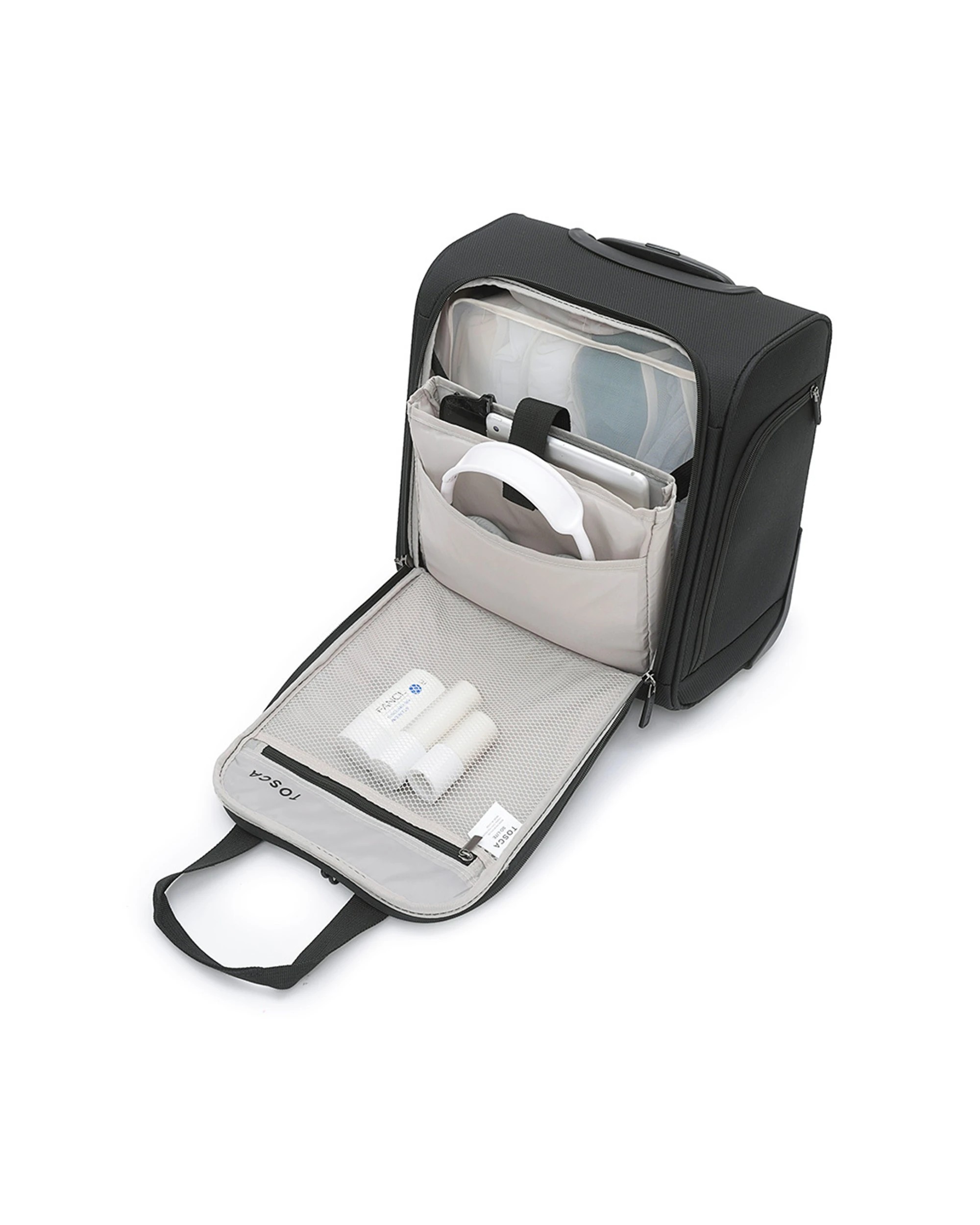 5 Tosca So Lite Small Under Seat Carry On - Black, 5 of 5