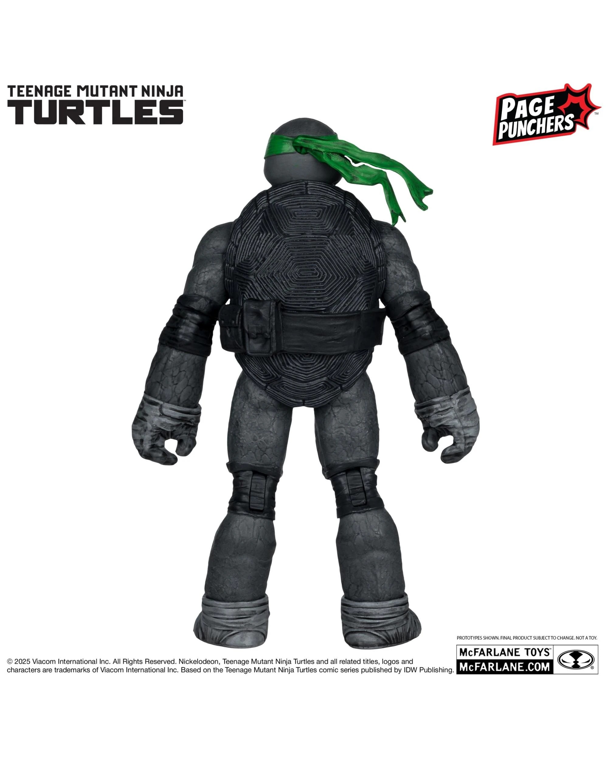 6 Teenage Mutant Ninja Turtles Raphael Black White and Green Page Punchers Red Platinum Edition 5 inch Figure With Comic, 6 of 9