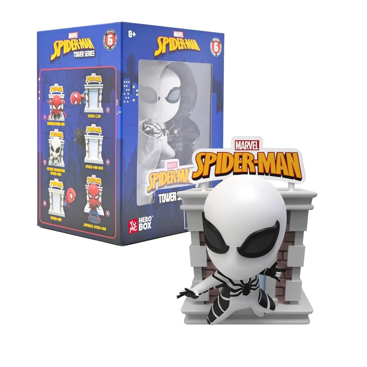5 YuMe HeroBox Marvel Spider-Man Tower Series Action Figure - Assorted, 5 of 10
