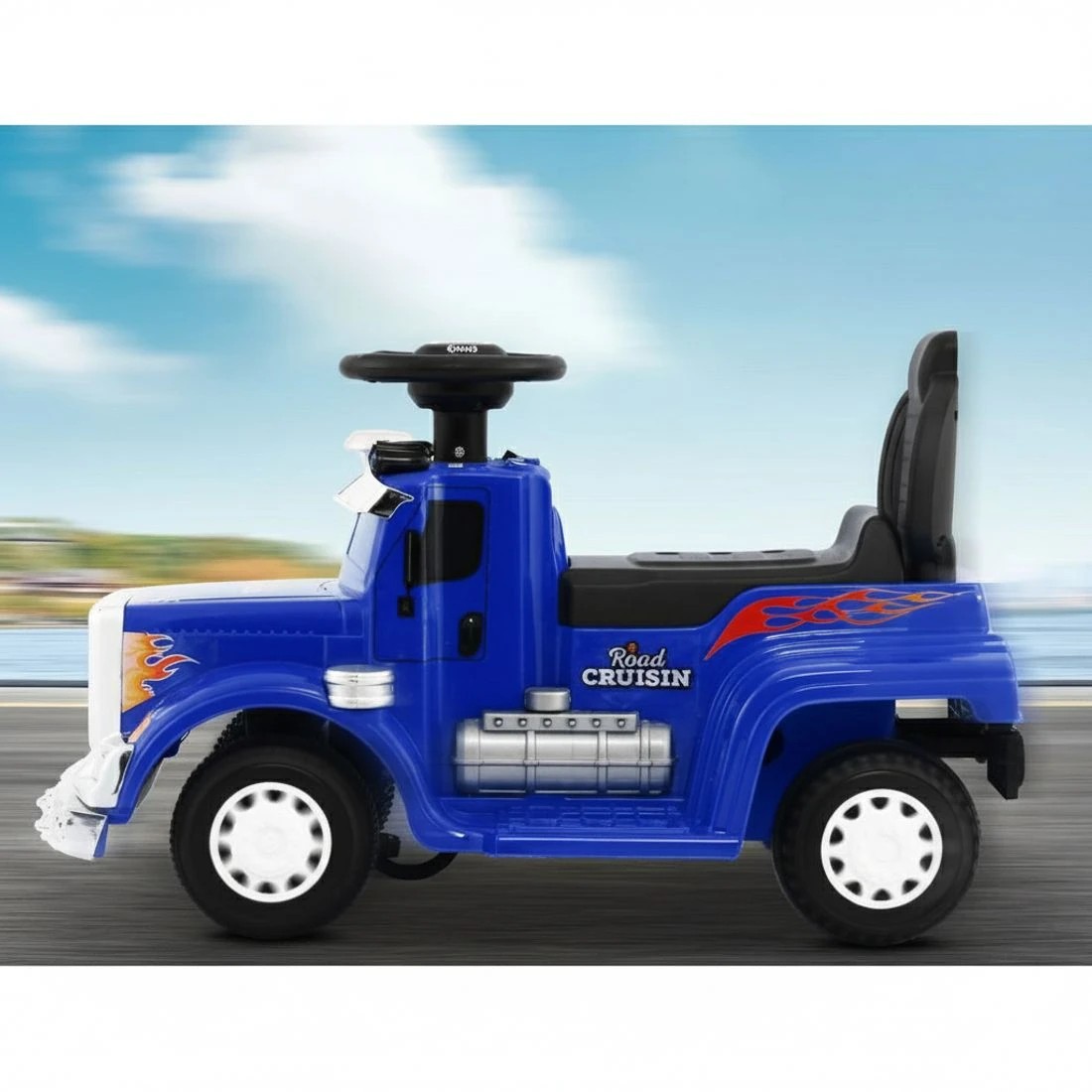 3 Rigo Kids Electric Ride On Car Truck Motorcycle Motorbike Toy Cars 6V - Blue, 3 of 5