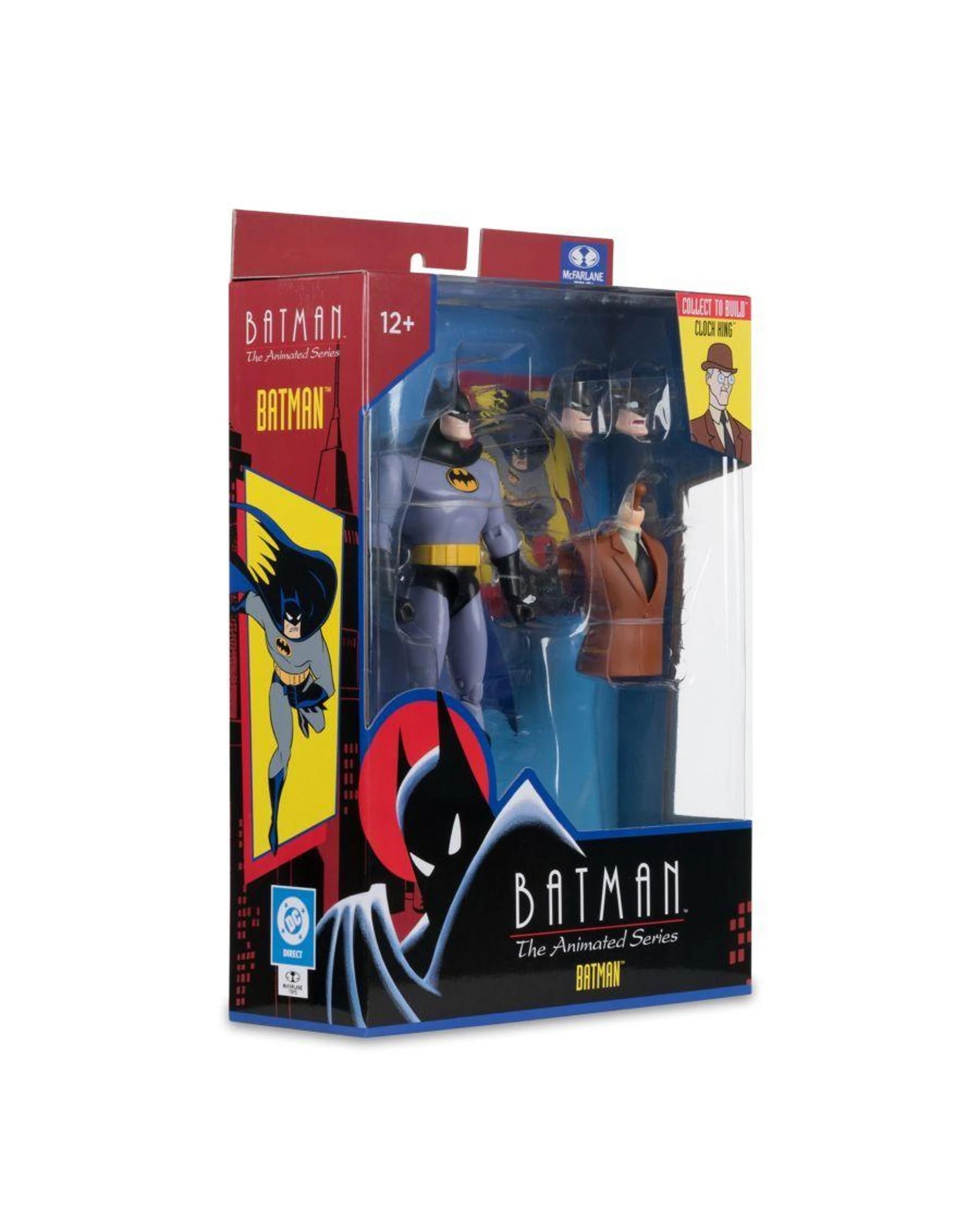 8 McFarlane DC Direct Batman The Animated Series Batman - Expressions -  Build-A 6 inch Figure, 8 of 9