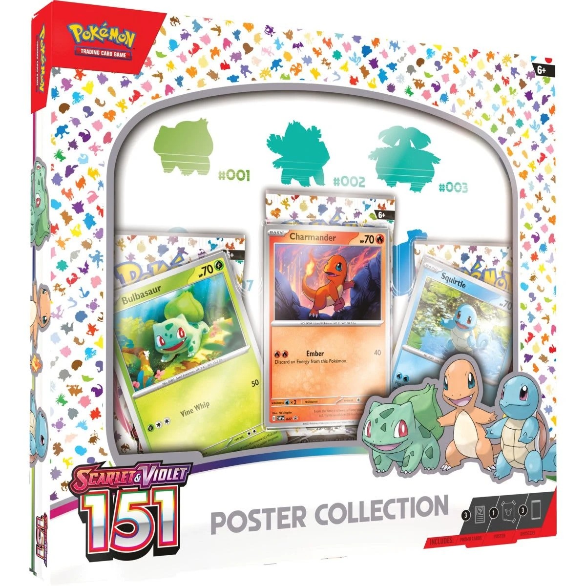 1 Pokemon Trading Card Game: Scarlet and Violet 151 Poster Collection, 1 of 2