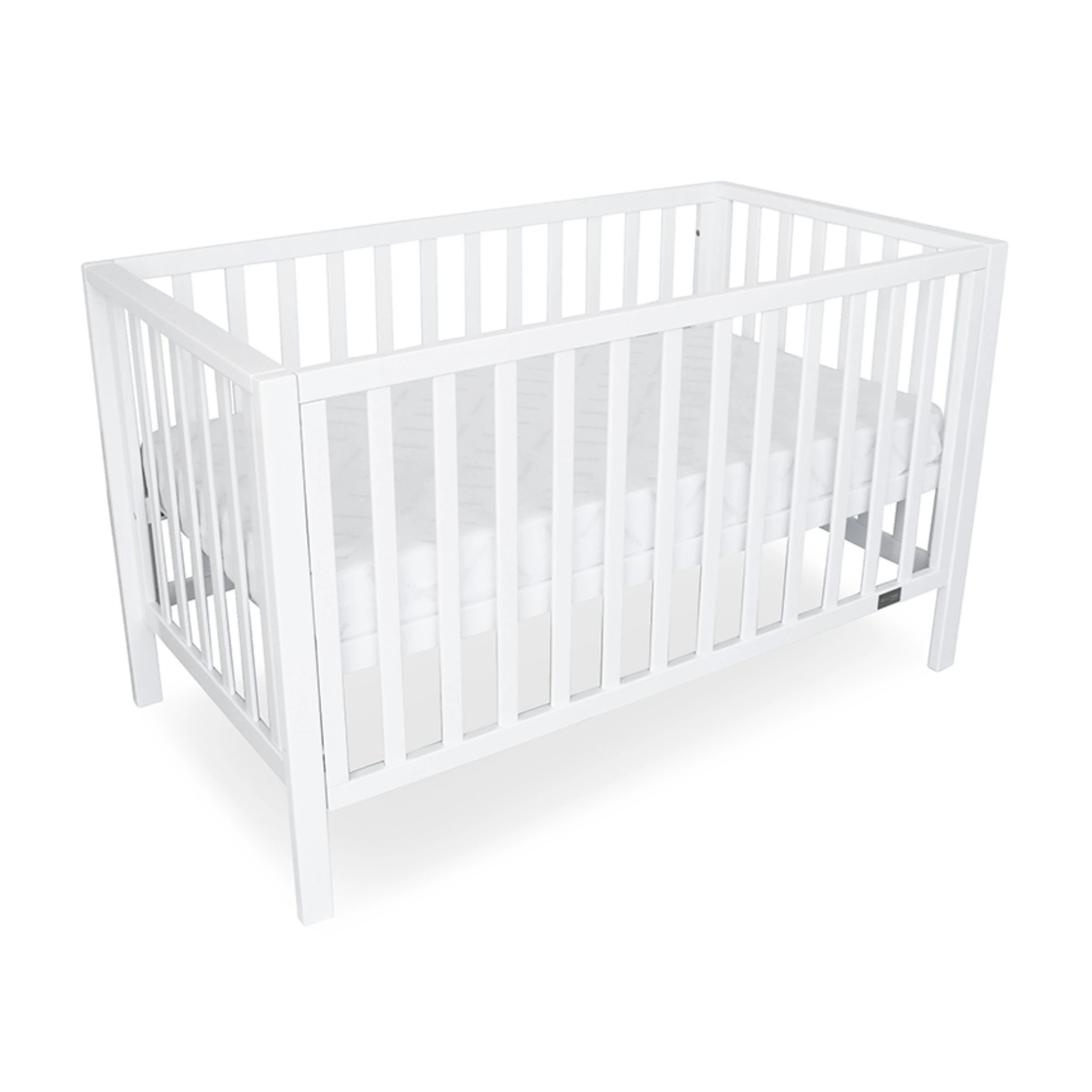 1 Babyhood Lulu Cot - White, 1 of 4