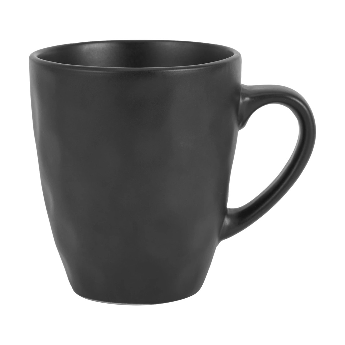 1 Hammered Black Mug, 1 of 6