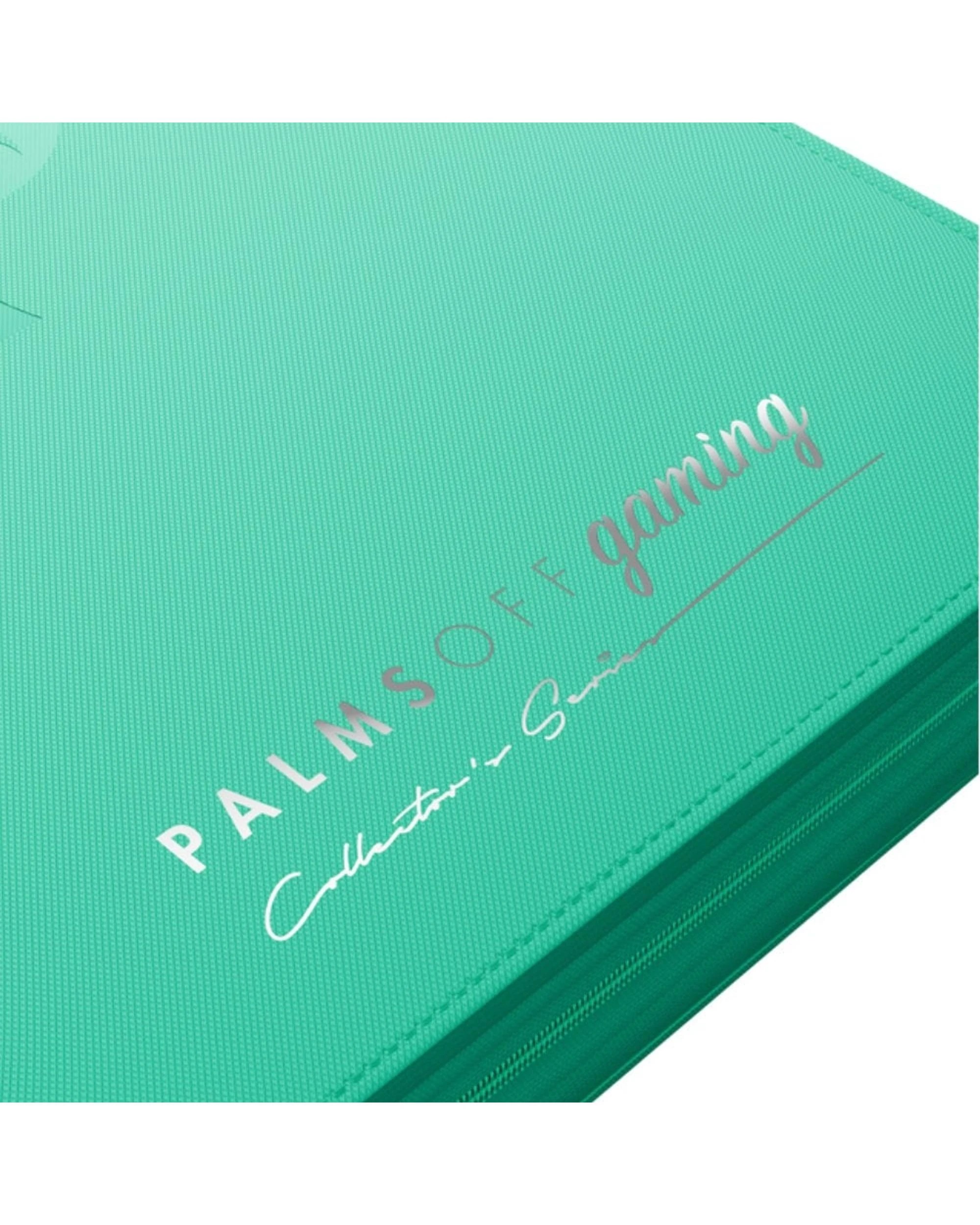 5 Palms Off Gaming Collector's Series Top Loader 9 Pocket Zip Binder - Turquoise, 5 of 7