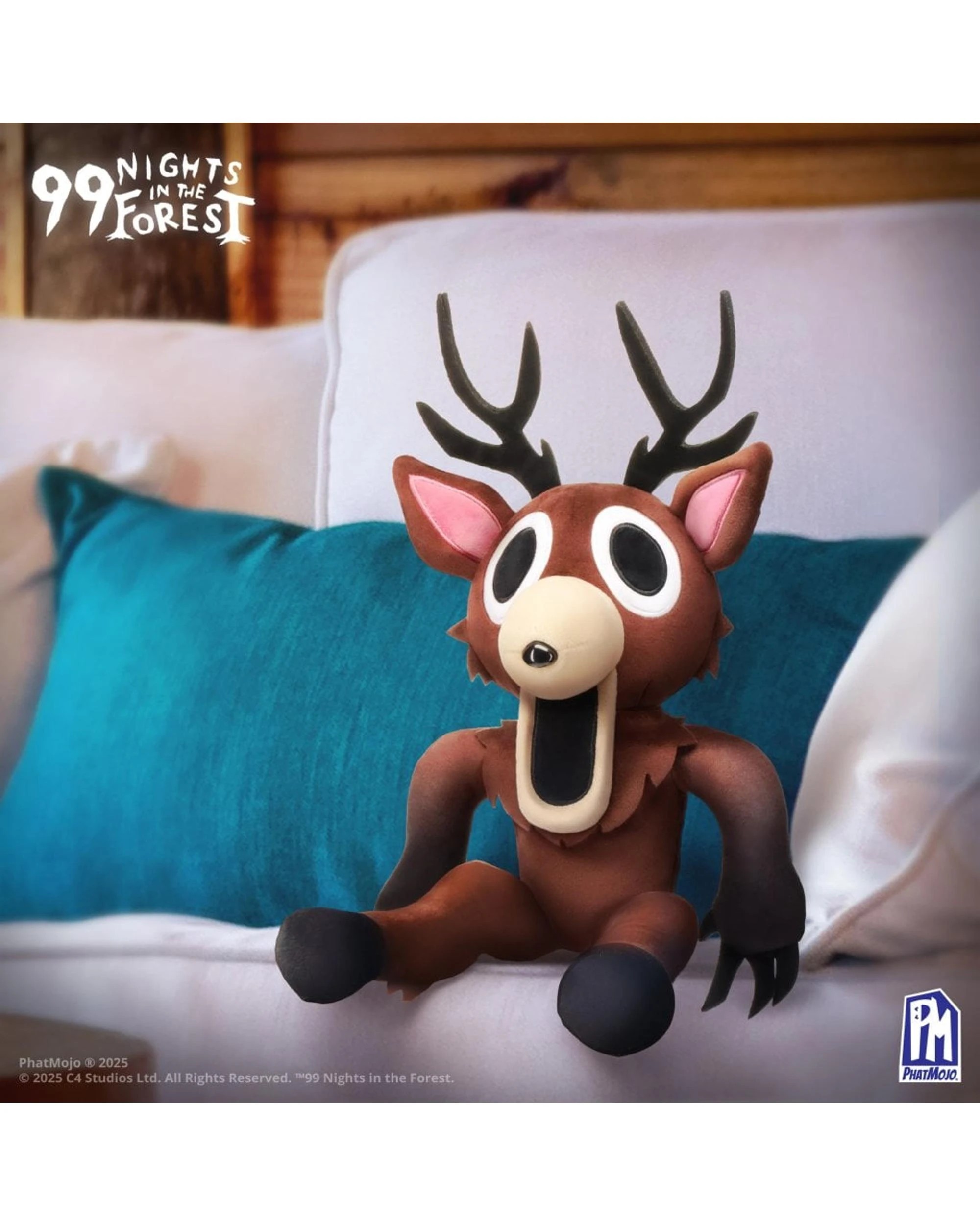 7 Roblox 99 Nights in the Forest The Deer Deluxe Plush, 7 of 9