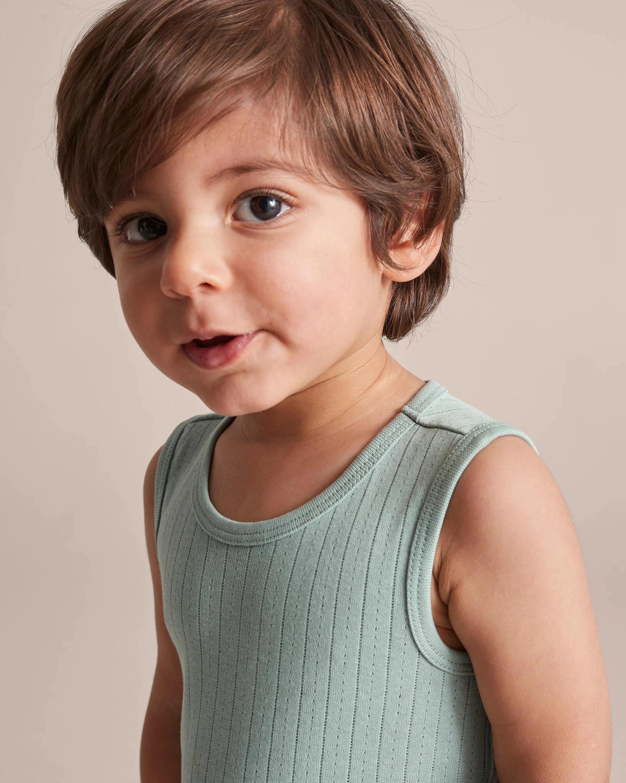 8 Target Baby Organic Cotton Pointelle Bodysuit JADEITE GREEN, 8 of 9