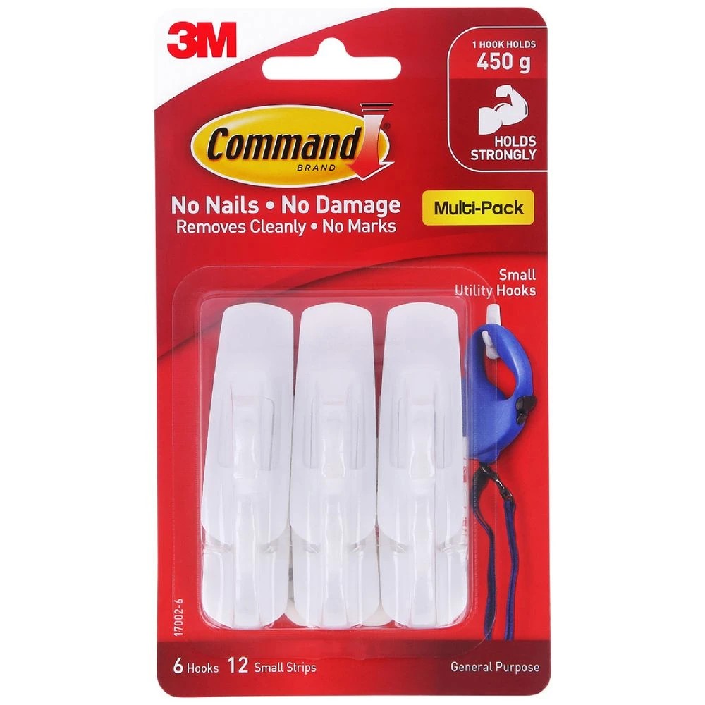 1 3M Command Hooks Value Pack Small, 1 of 8