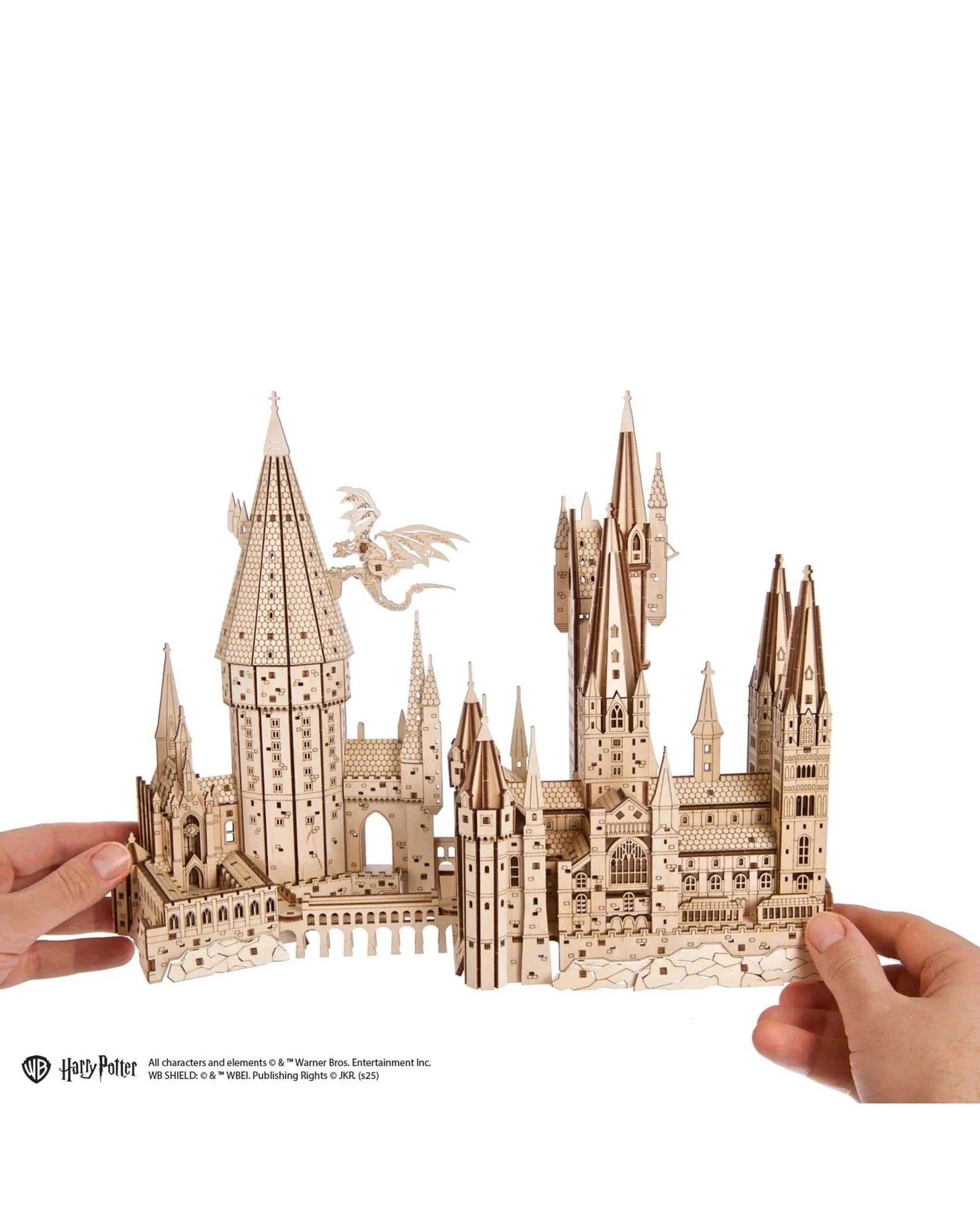 4 UGears Harry Potter Hogwarts Castle Model Kit, 4 of 10