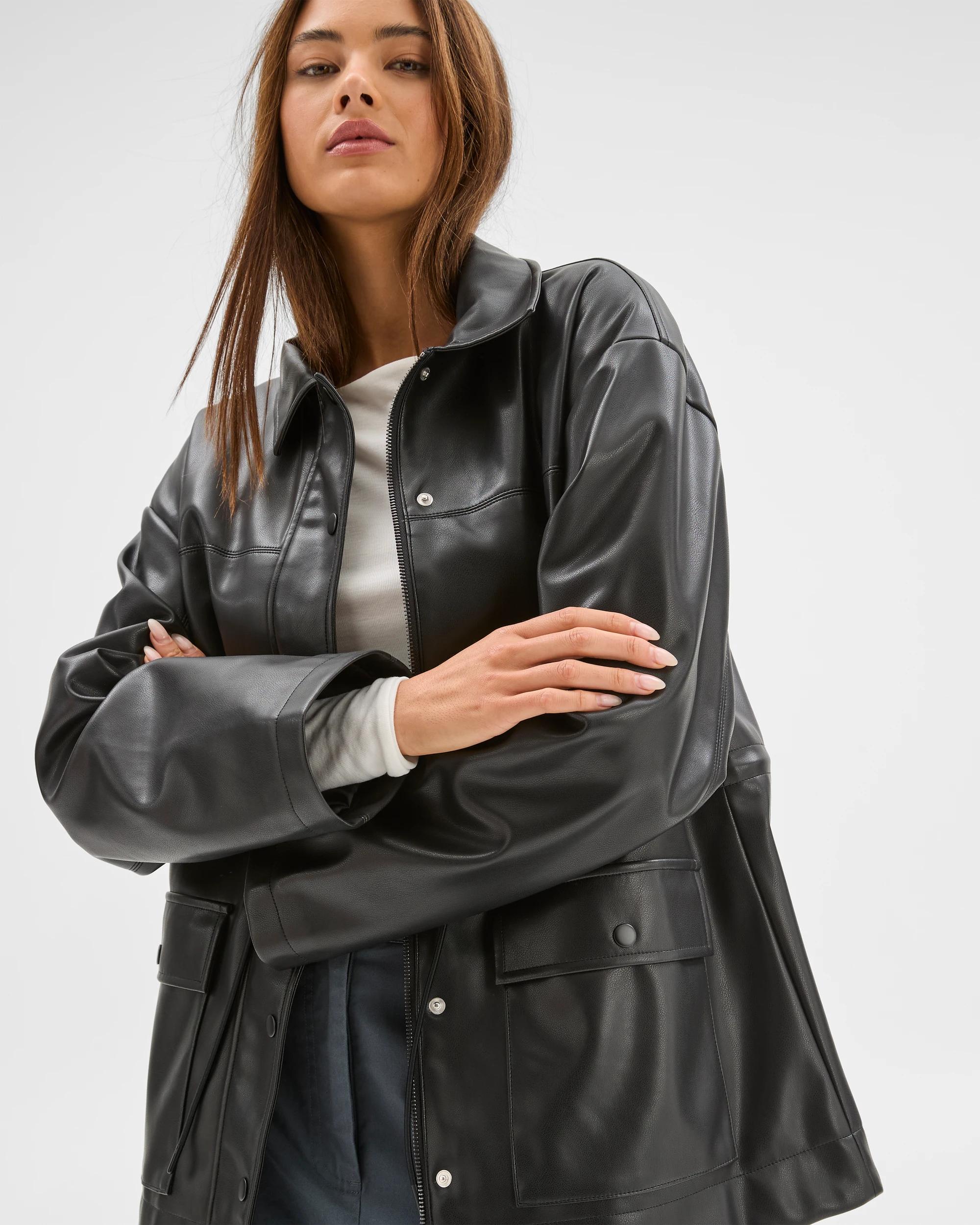 2 Lily Loves Cinched Jacket BLACK, 2 of 6