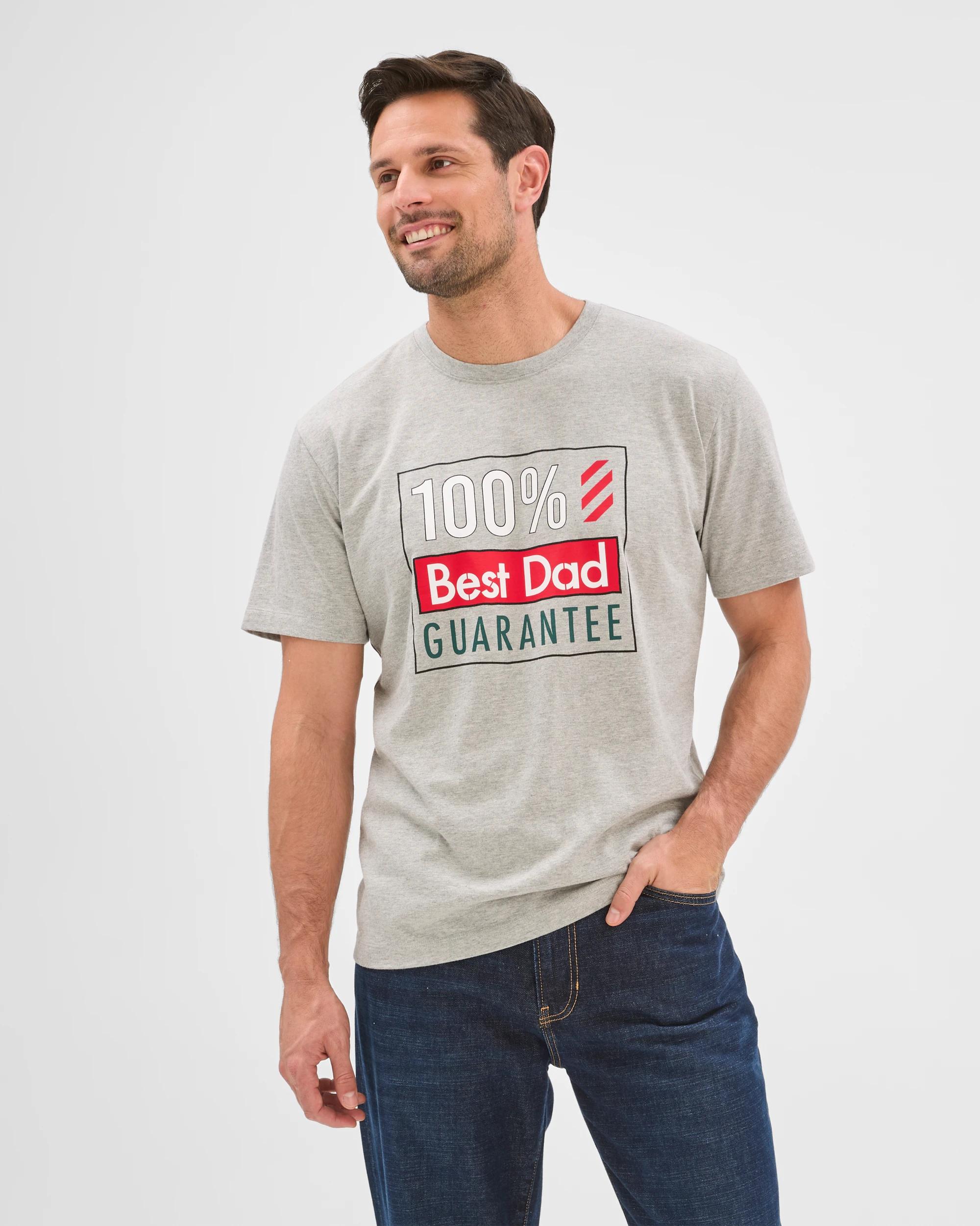 1 Target Man Australian Cotton Blend Short Sleeve T-Shirt GREY, 1 of 7