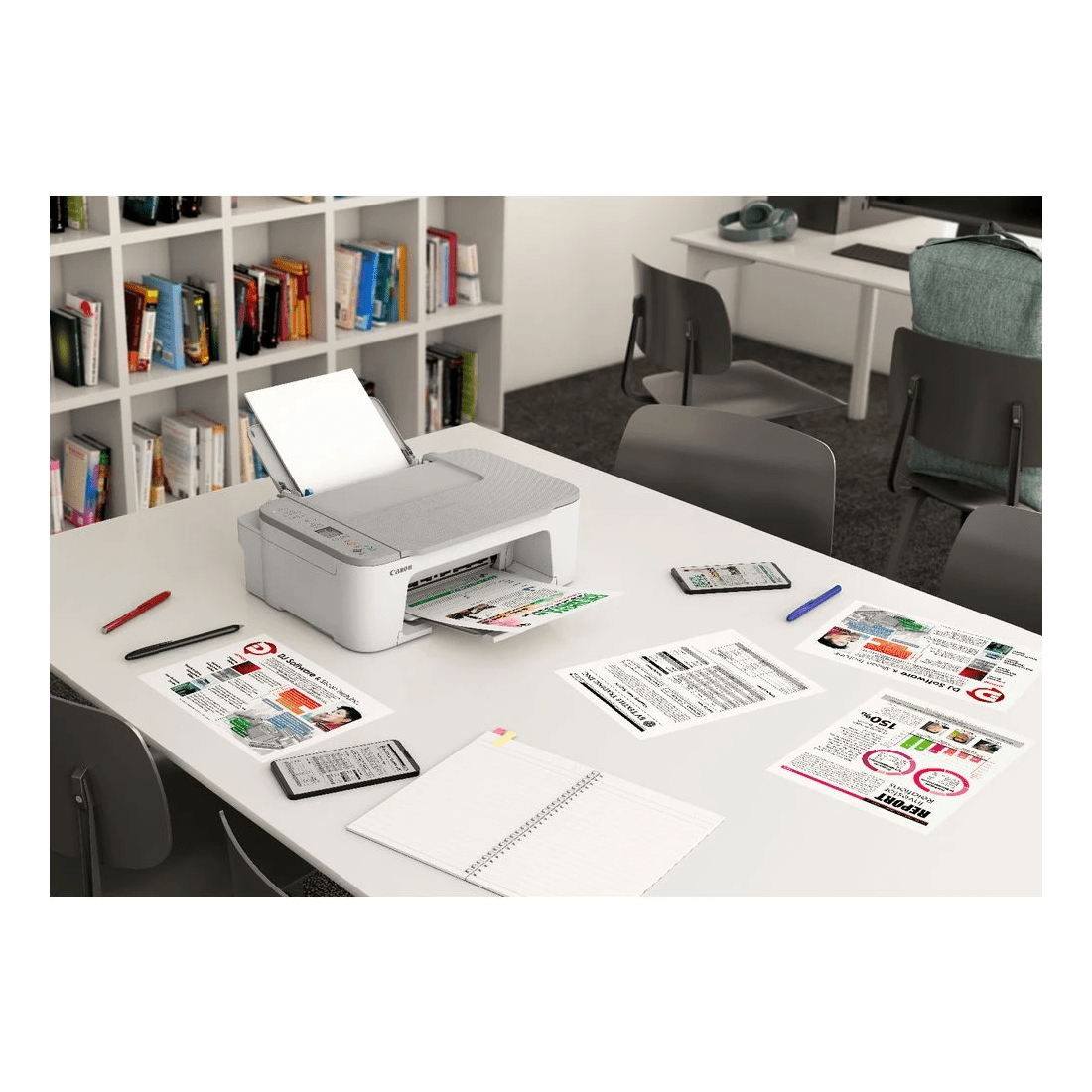 9 Canon PIXMA TS3465WH Multifunction Home Printer, 9 of 9