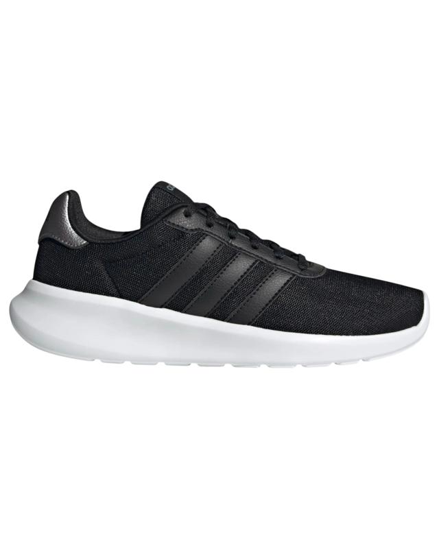 Adidas Womens Lite Racer 3.0 Black/ White Athletic Running S