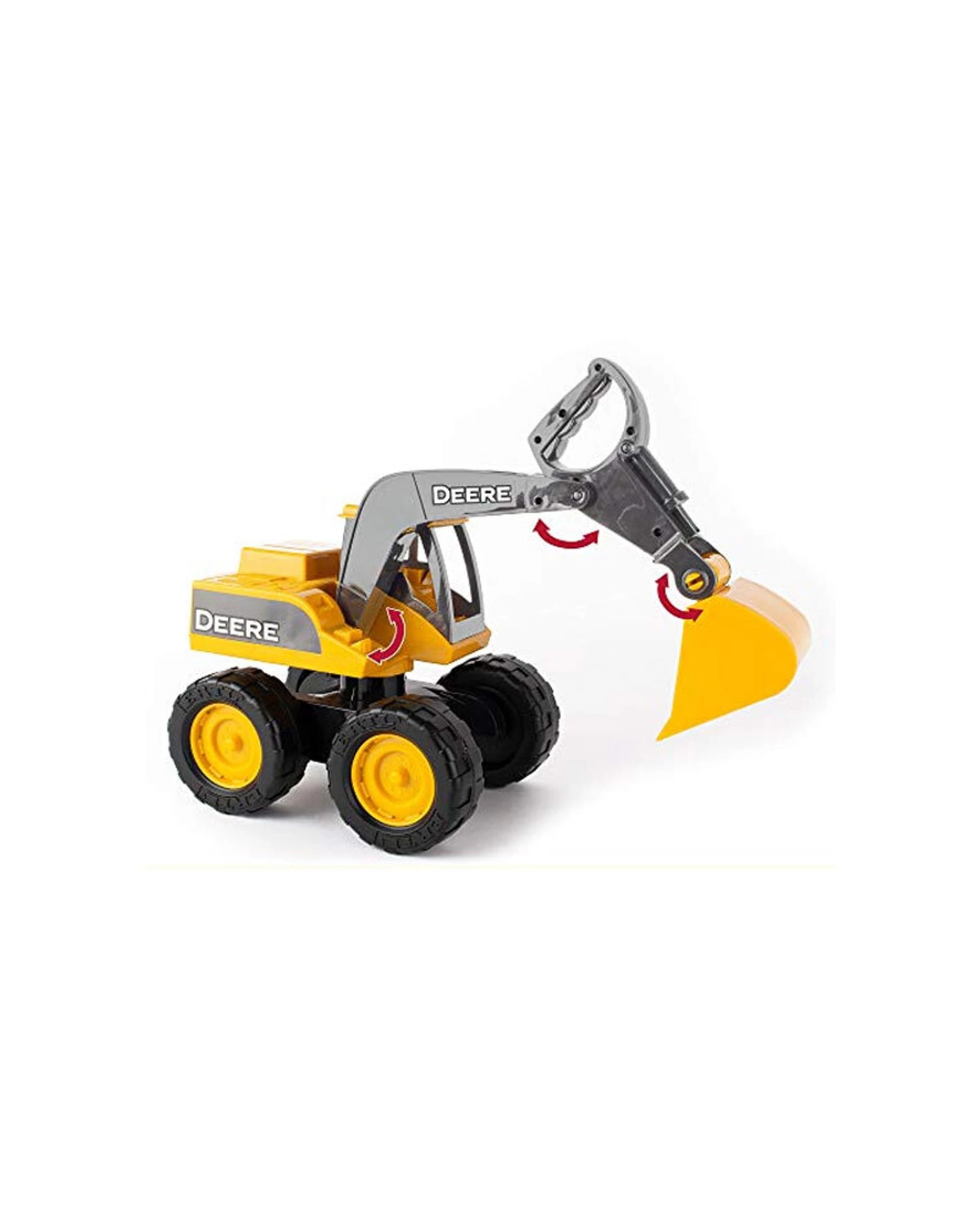 2 John Deere 38cm Big Scoop Excavator - Yellow, 2 of 3