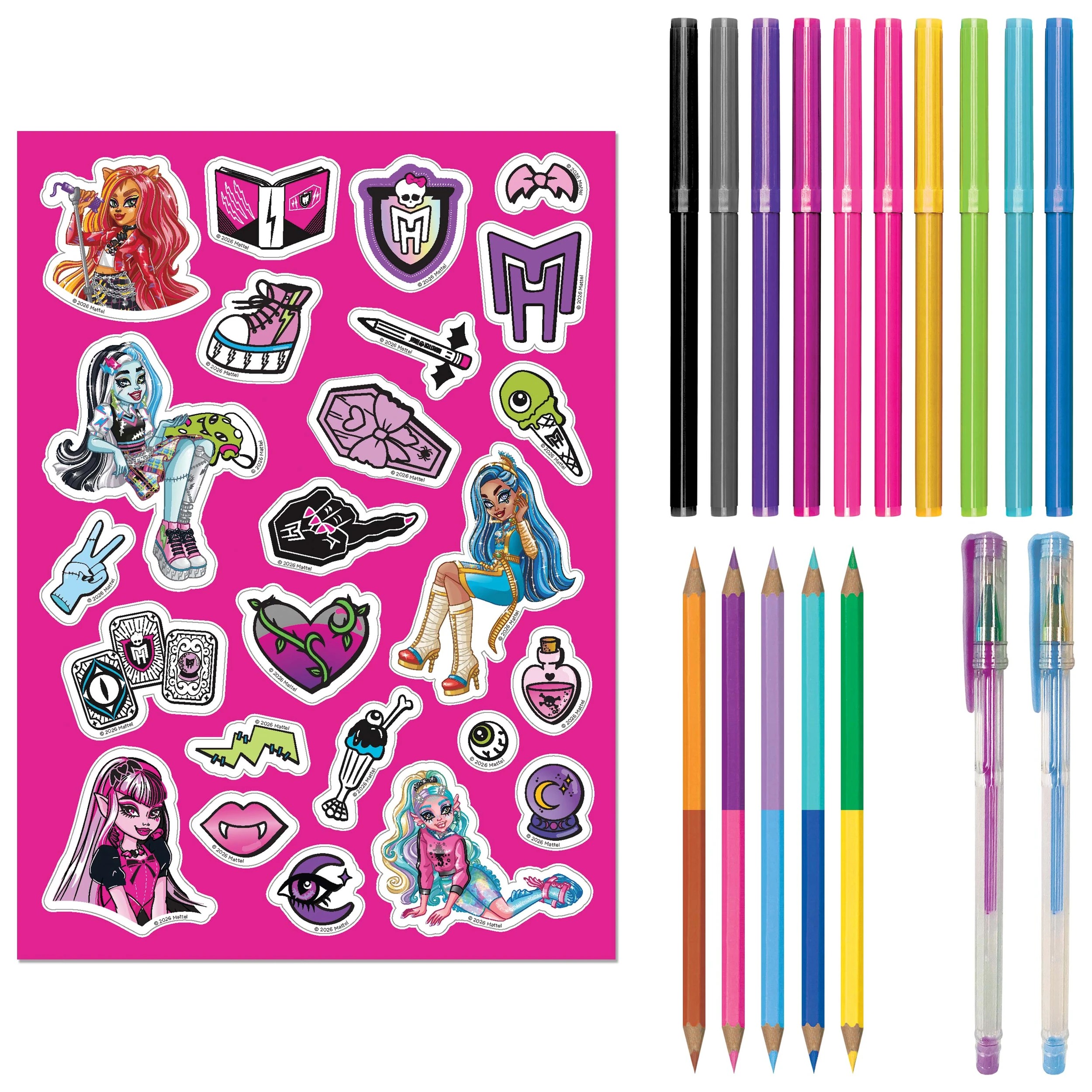8 Kaleidoscope: Monster High Colouring Carry Case - Book, 8 of 8