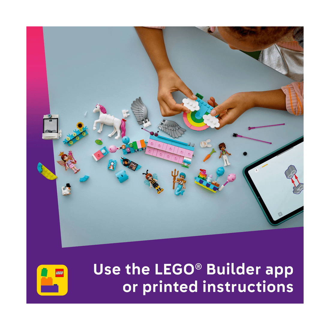 7 LEGO Friends Costume Party with Unicorn & Fairy 42661, 7 of 10