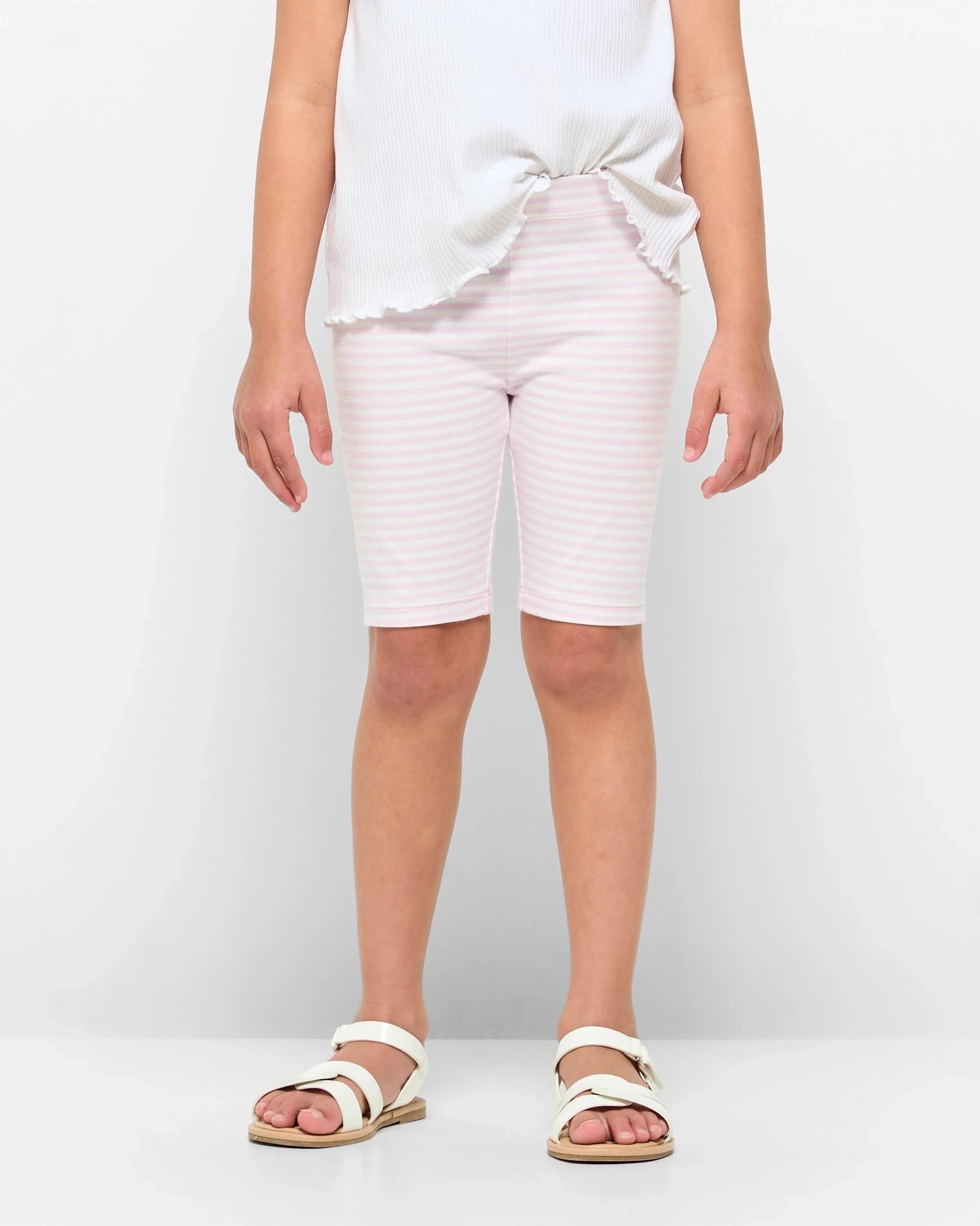 2 Target Kids Australian Cotton Bike Shorts 3 Pack PURPLE FLORAL UNICORN, 2 of 7