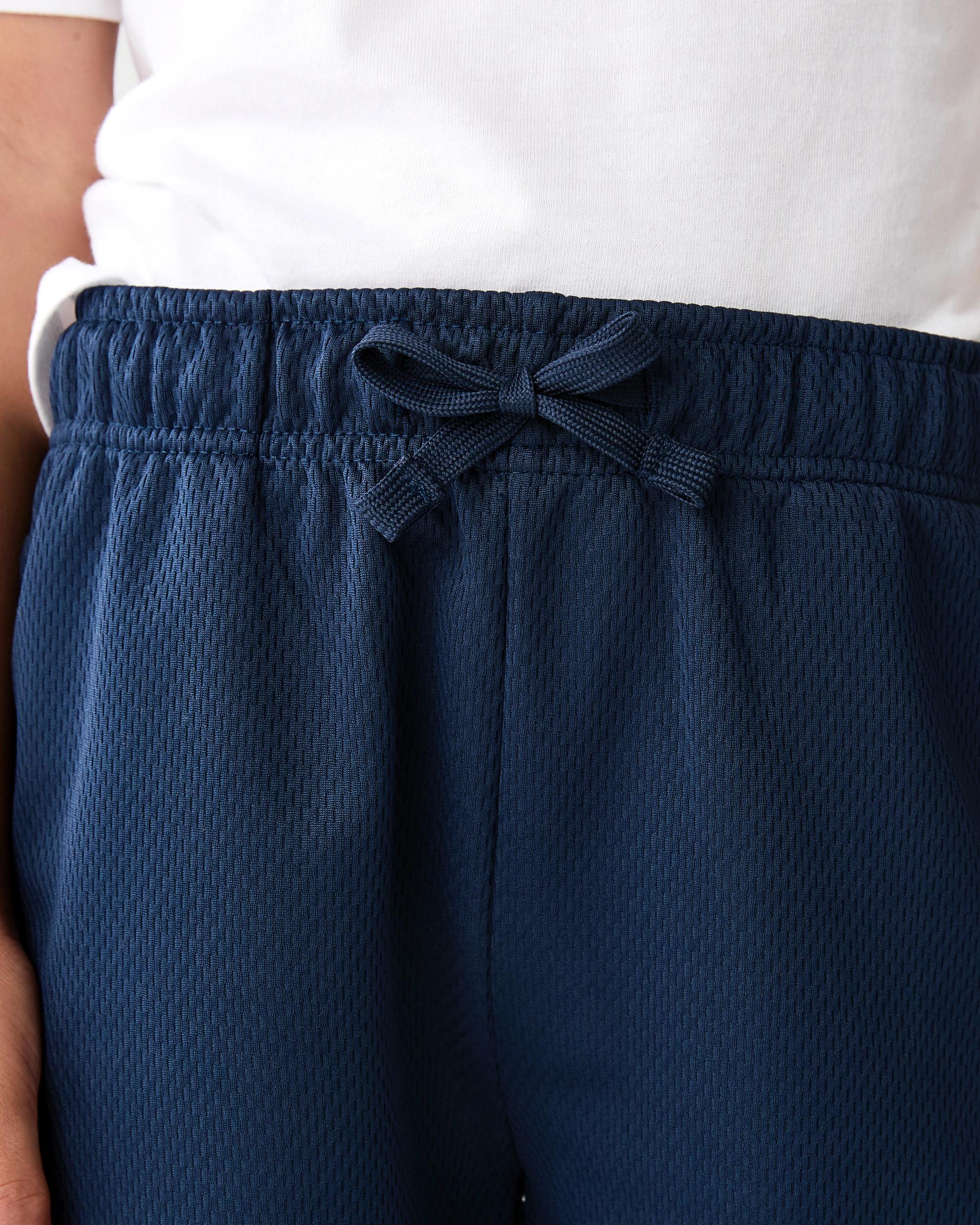 4 Mesh Basketball Shorts DRESS BLUE, 4 of 7