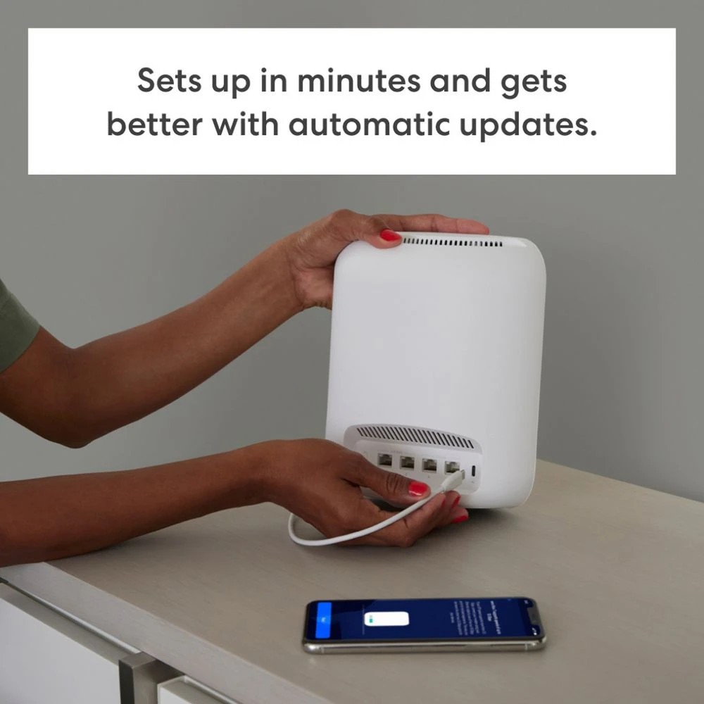 9 Amazon eero Max 7 Mesh Tri-band WiFi 7 Router, 9 of 10