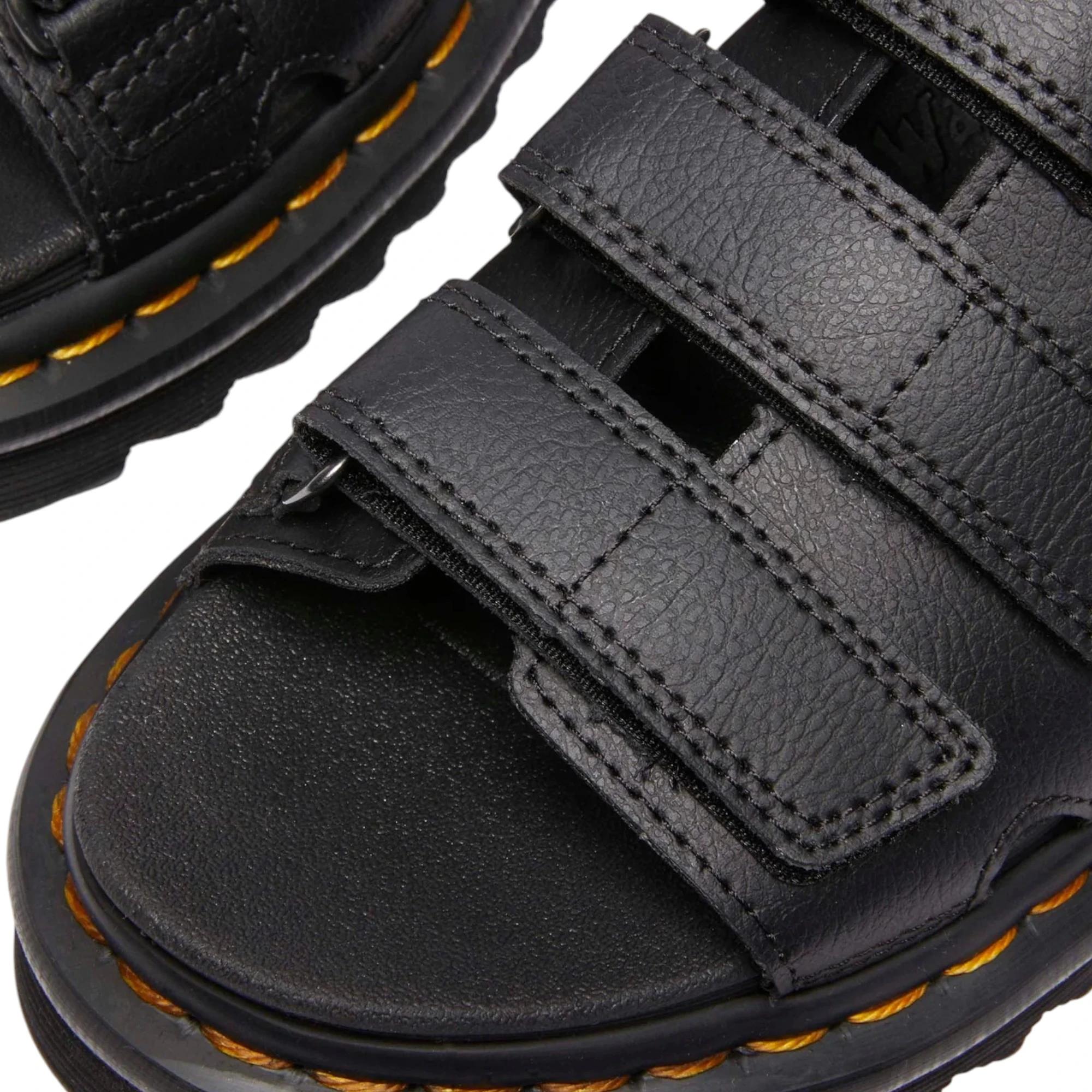 6 Dr. Martens Womens Raine Athena Sandals Black, 6 of 9