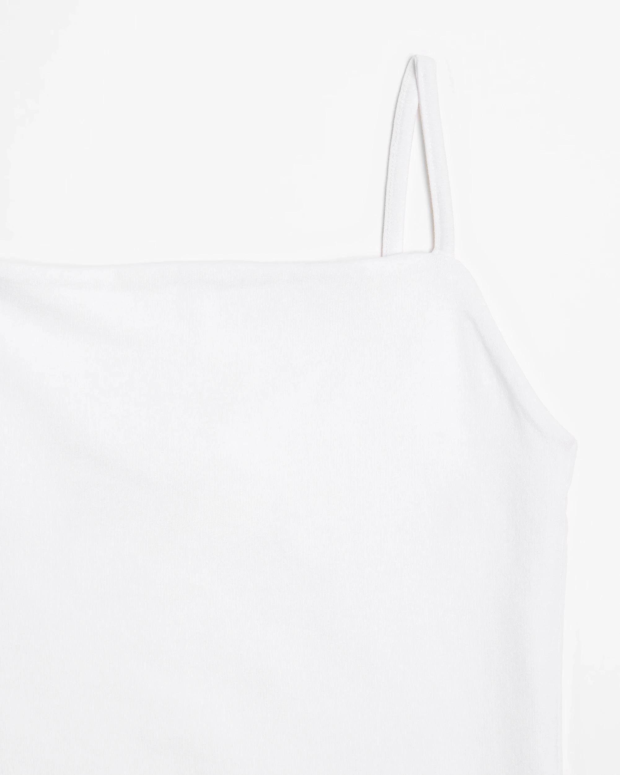 4 Target Australian Cotton Essential 90s Singlet WHITE, 4 of 7