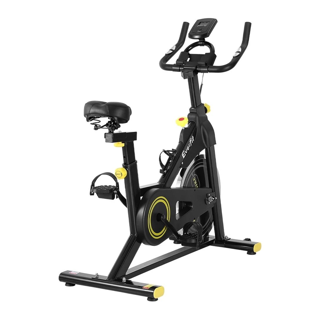 3 Everfit Spin Bike Exercise Bike Cardio Gym Bluetooth APP Connectable - Multi, 3 of 6
