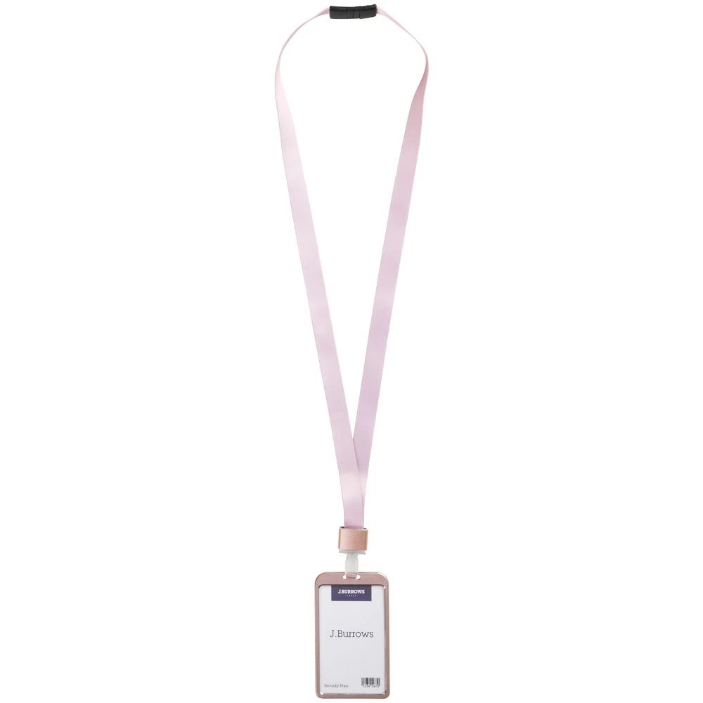 3 J.Burrows Card Holder and Lanyard Port Rose Gold, 3 of 5