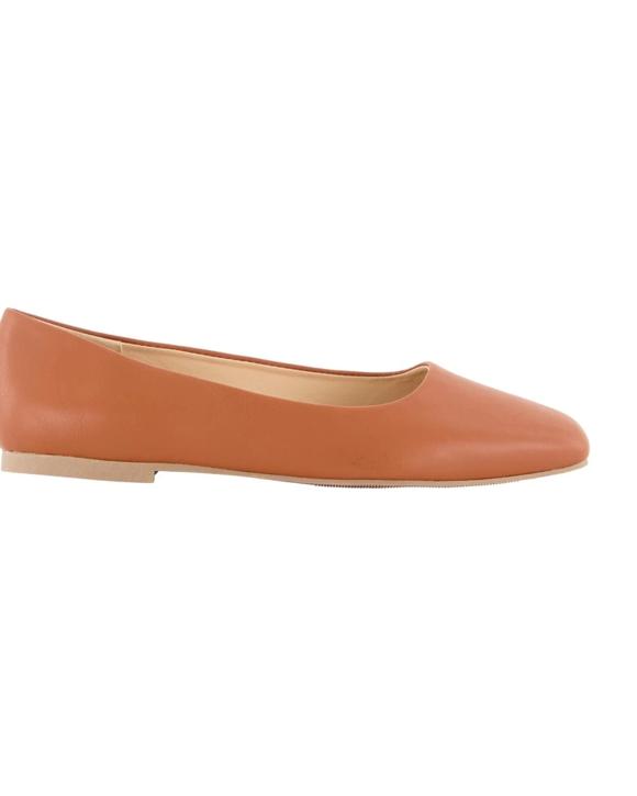 Square Toe Ballet Flats
