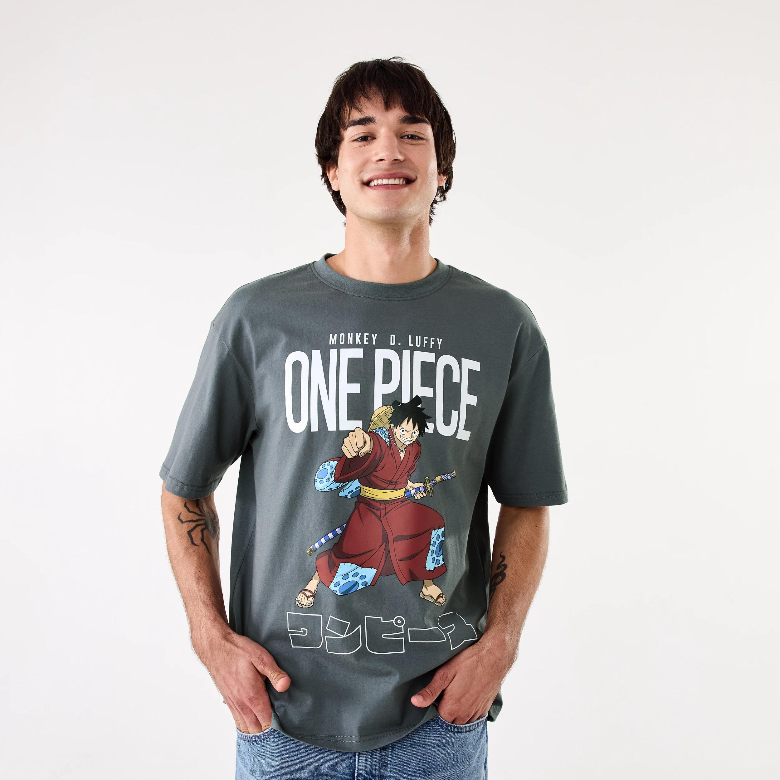 1 One Piece License T-shirt Gry Seal, 1 of 6