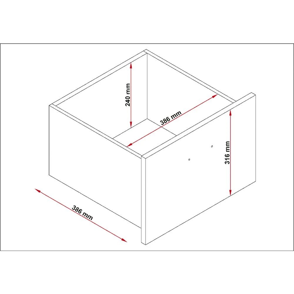 7 Toro 3 Drawer Pedestal Dark Grey Cabinets Pedestals, 7 of 10