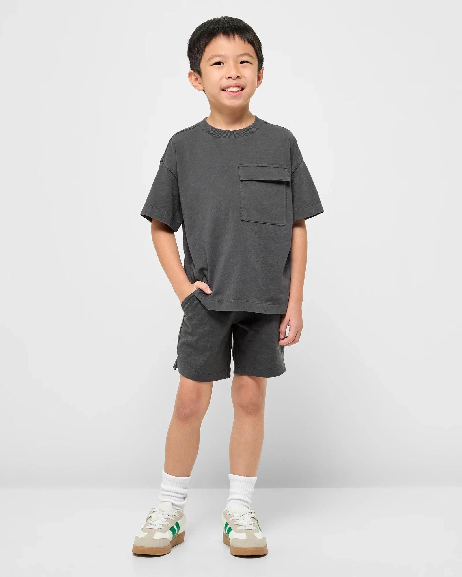 2 Target Australian Cotton Casual Shorts CHARCOAL, 2 of 5